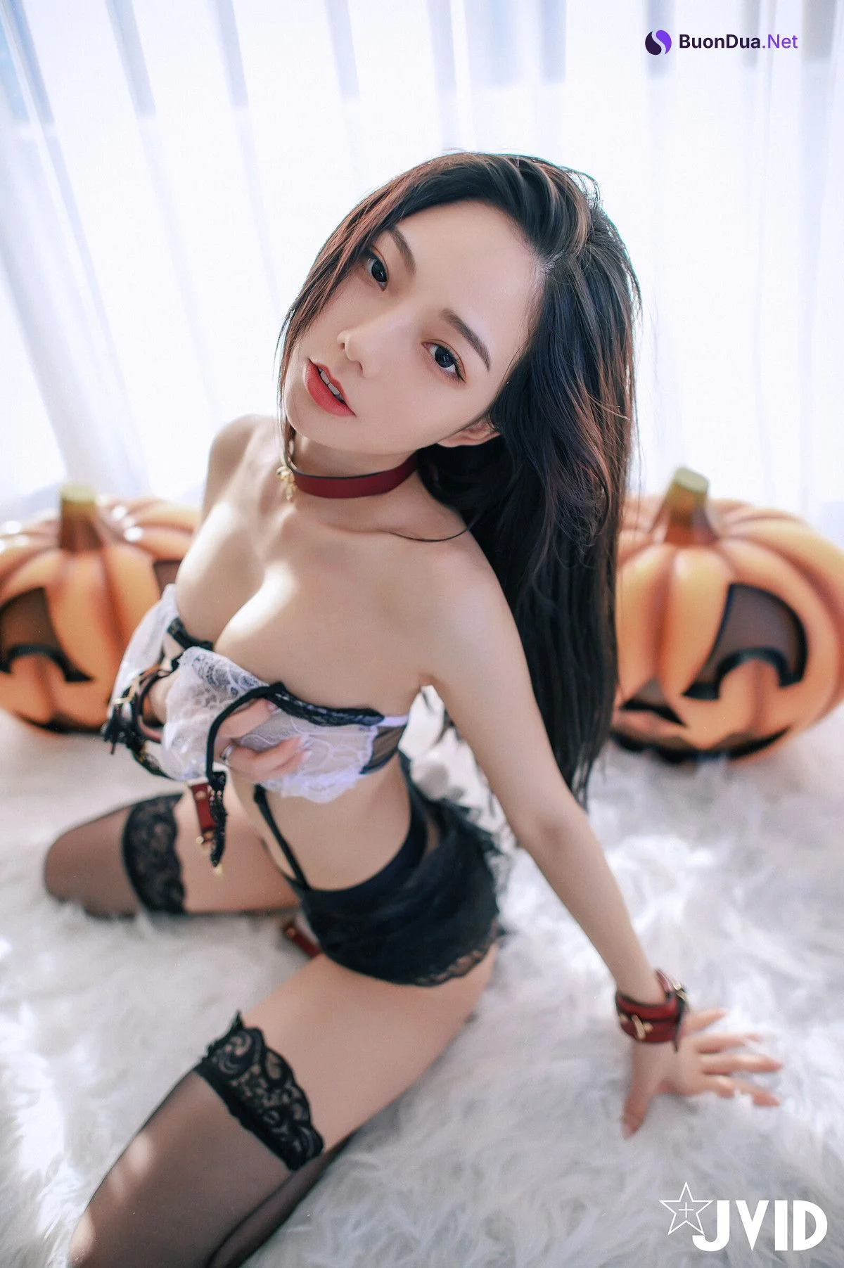 啾啾學妹化身惡魔兔兔 🐰 我再也按耐不住內心的猛獸將她強佔 Set.02 - Photo 10
