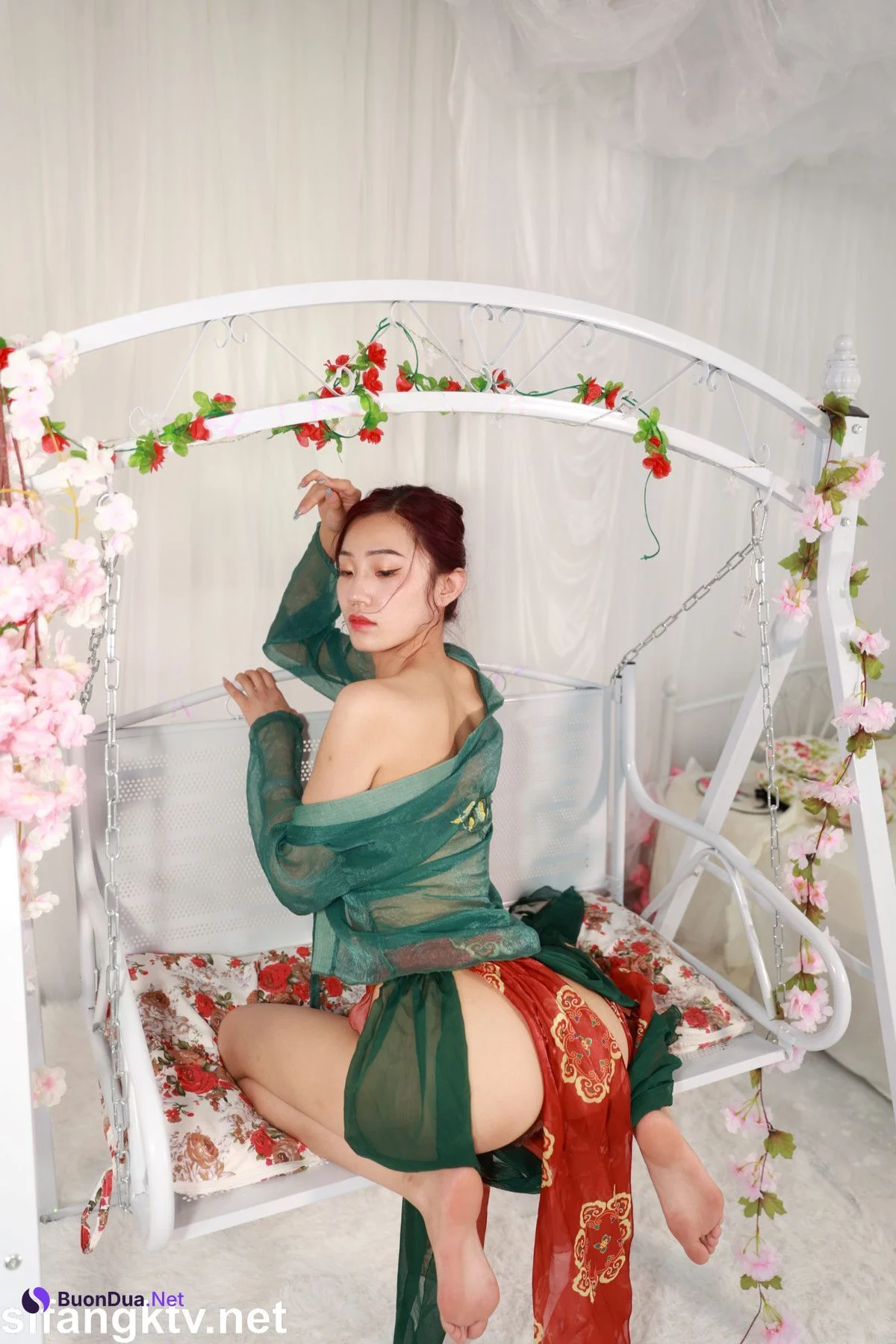 古装一字马舞蹈模特大吃无水 喏閔 Set.02 - 写真 5