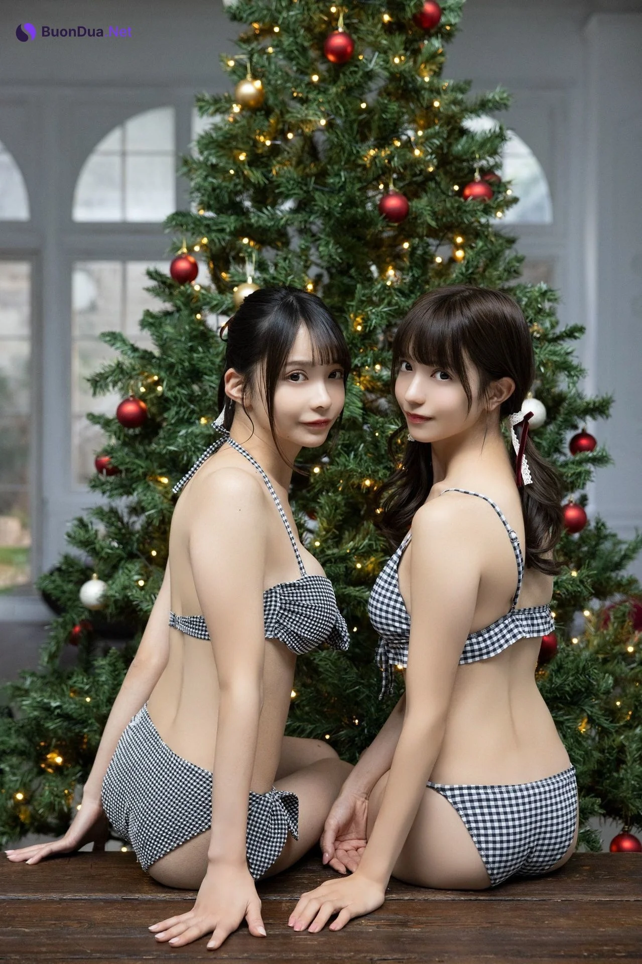森ふう花・柊きき, ＳＰＡ！デジタル写真集 「双子の秘め事」 Set.02 - รูปภาพ 18