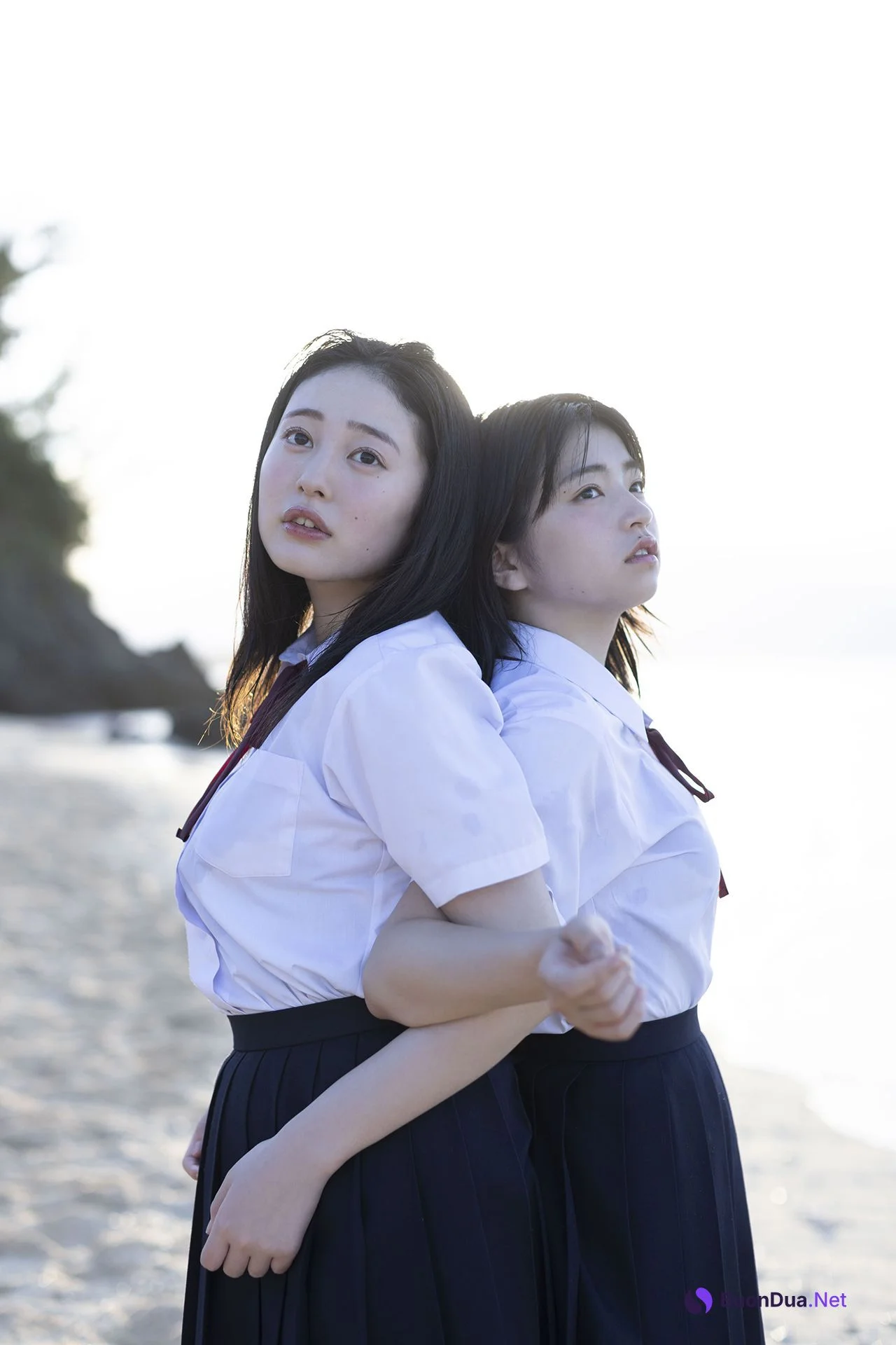 佐々木ほのか＆白濱美兎, ヤングガンガンデジタル限定写真集 「デュエット」 Set.02 - Photo 12