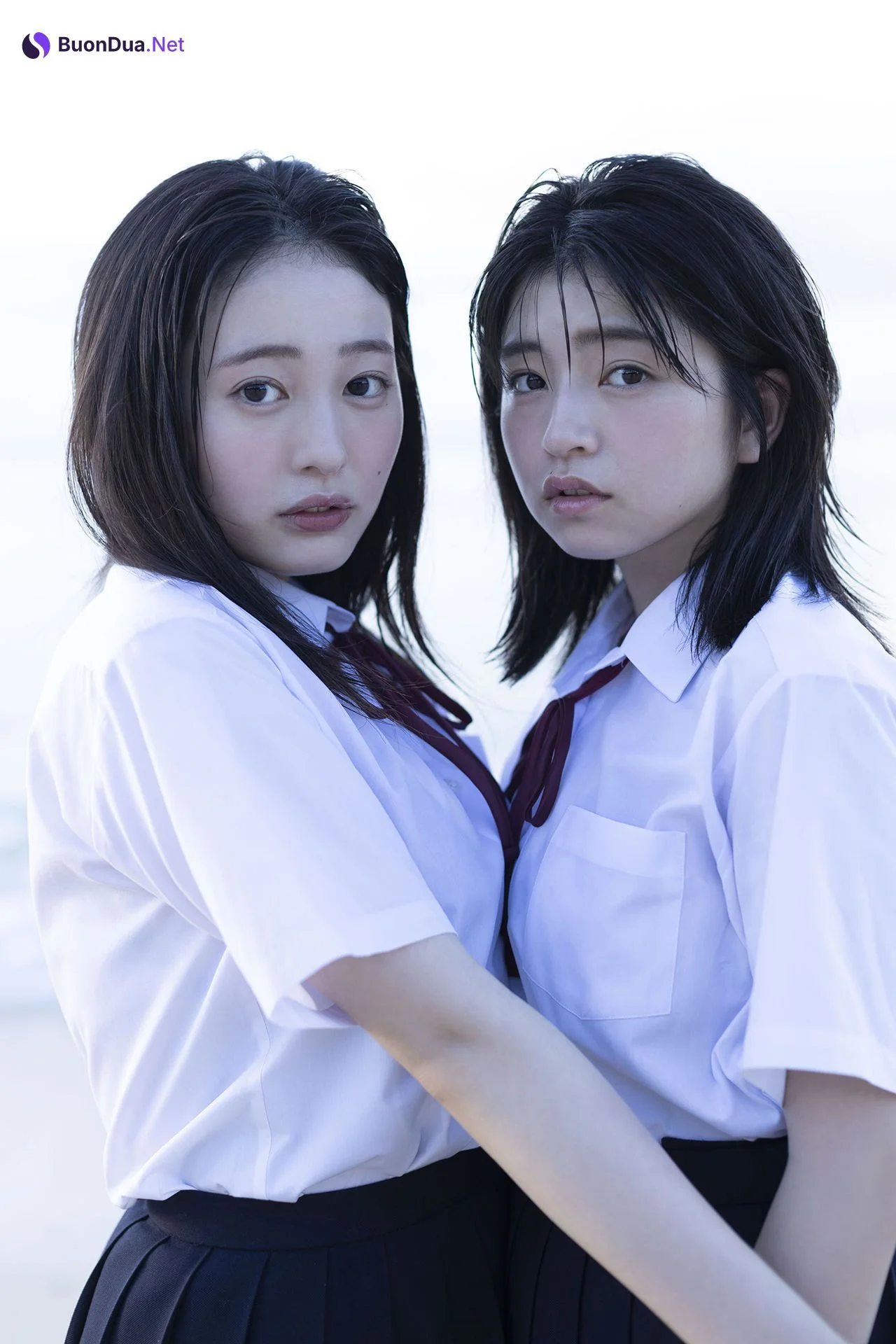 佐々木ほのか＆白濱美兎, ヤングガンガンデジタル限定写真集 「デュエット」 Set.02 - Photo 17