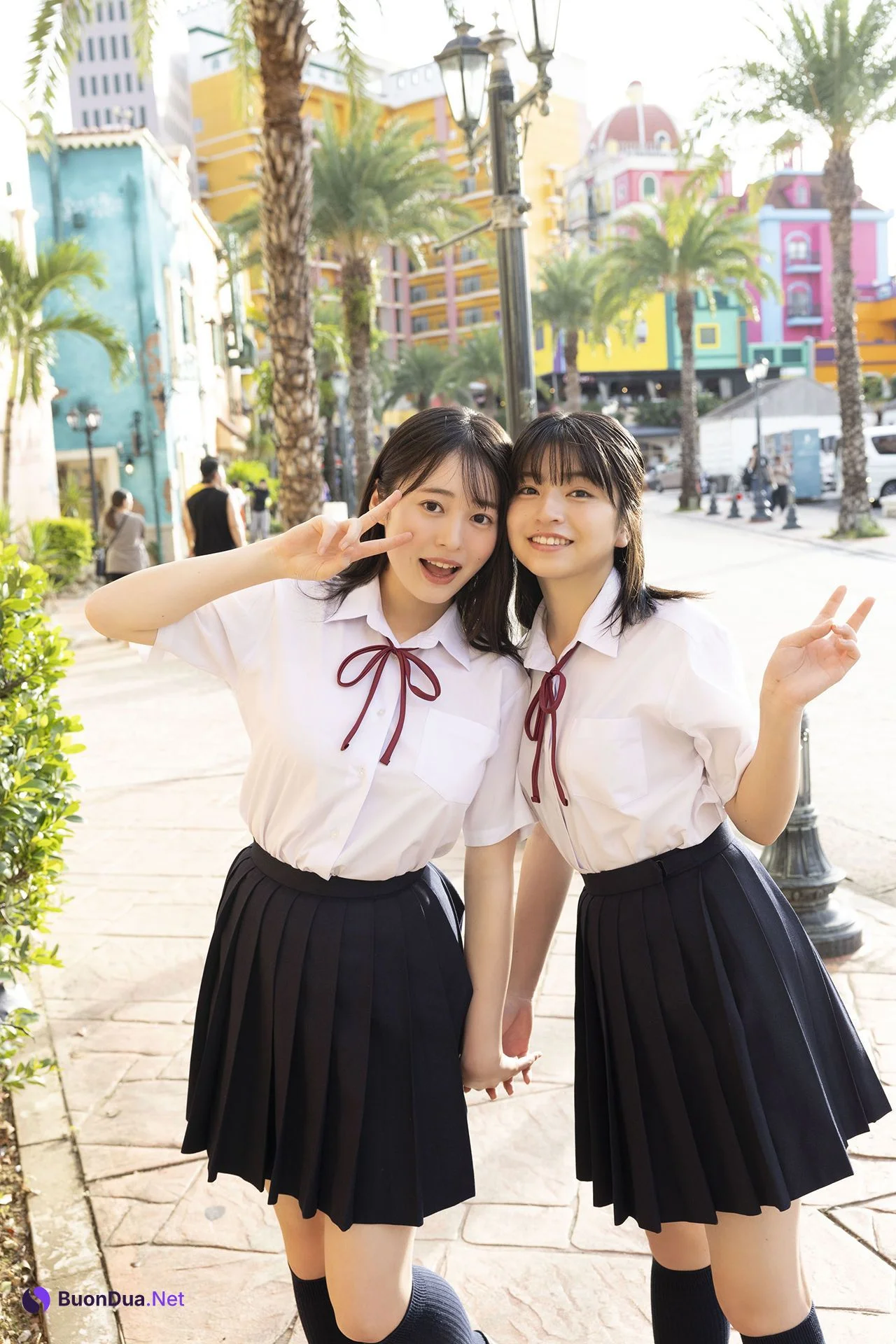 佐々木ほのか＆白濱美兎, ヤングガンガンデジタル限定写真集 「デュエット」 Set.02 - Photo 3