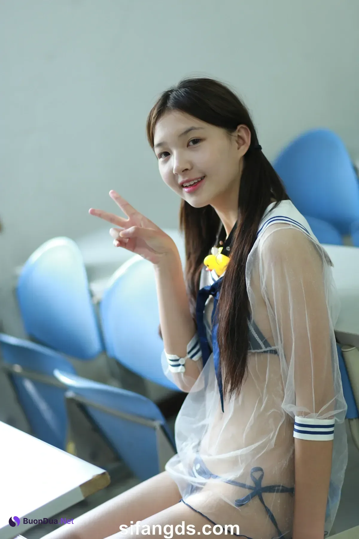 小可爱 – 隔壁班的那个女孩 白嫩清纯校花 全尺度私拍 Set.03 - Photo 5