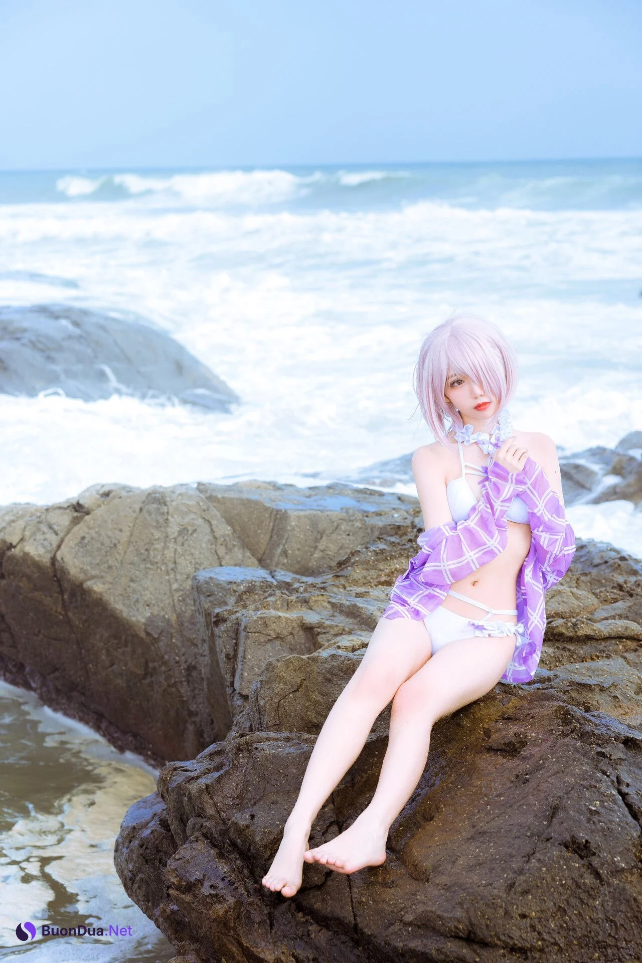 [果咩酱] Shielder Mash Kyrielight 玛修泳装 - Photo 14