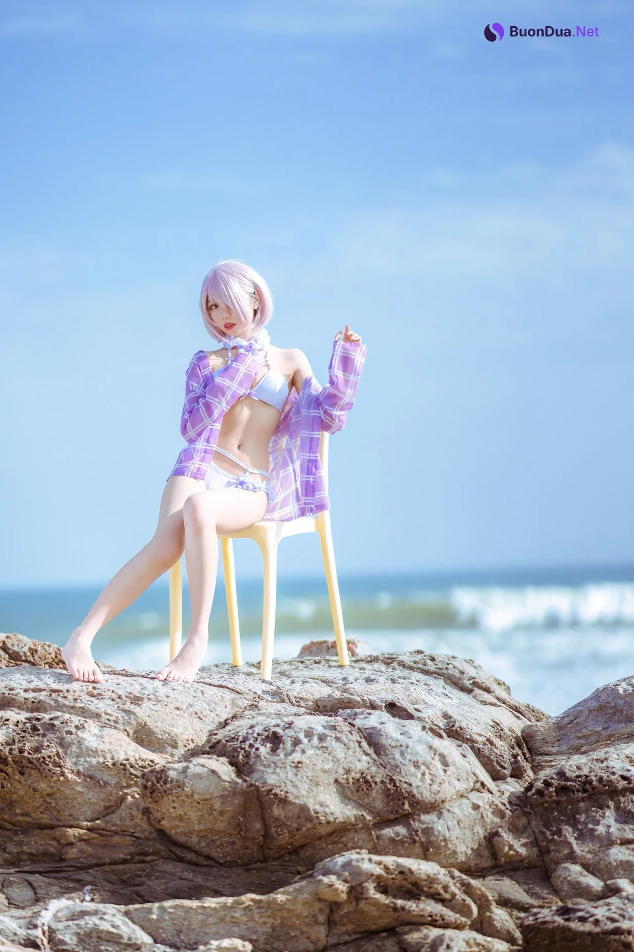 [果咩酱] Shielder Mash Kyrielight 玛修泳装 - Photo 6