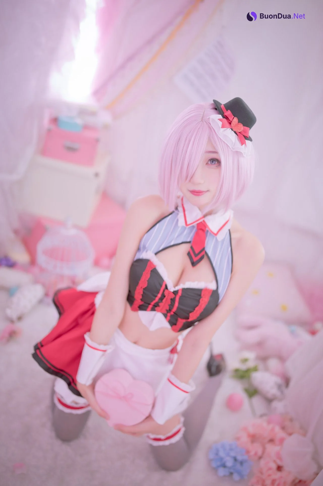 [周叽是可爱兔兔] 玛修情人节 Shielder Mash Kyrielight - Photo 10
