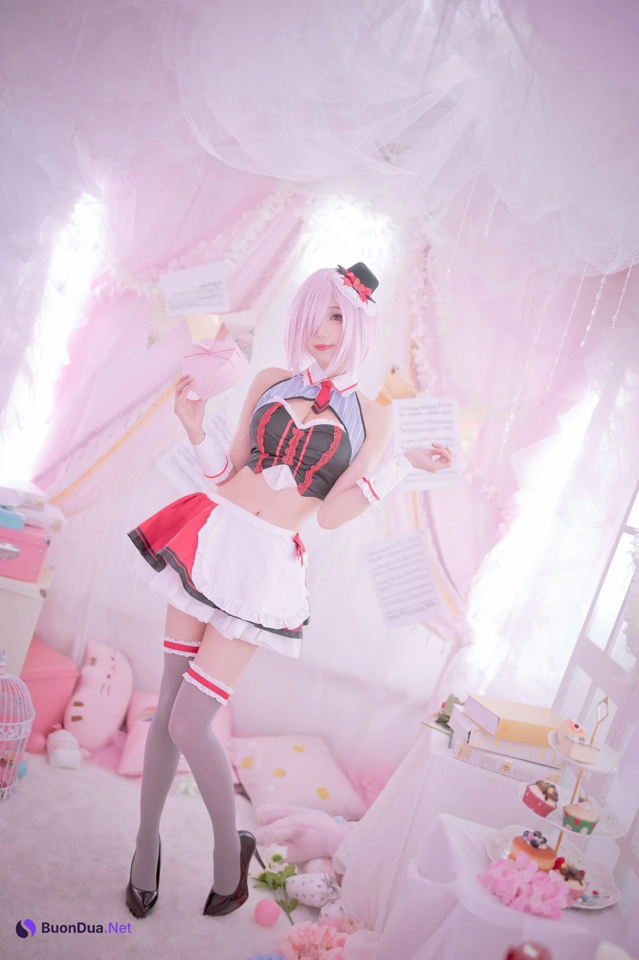 [周叽是可爱兔兔] 玛修情人节 Shielder Mash Kyrielight - Photo 11