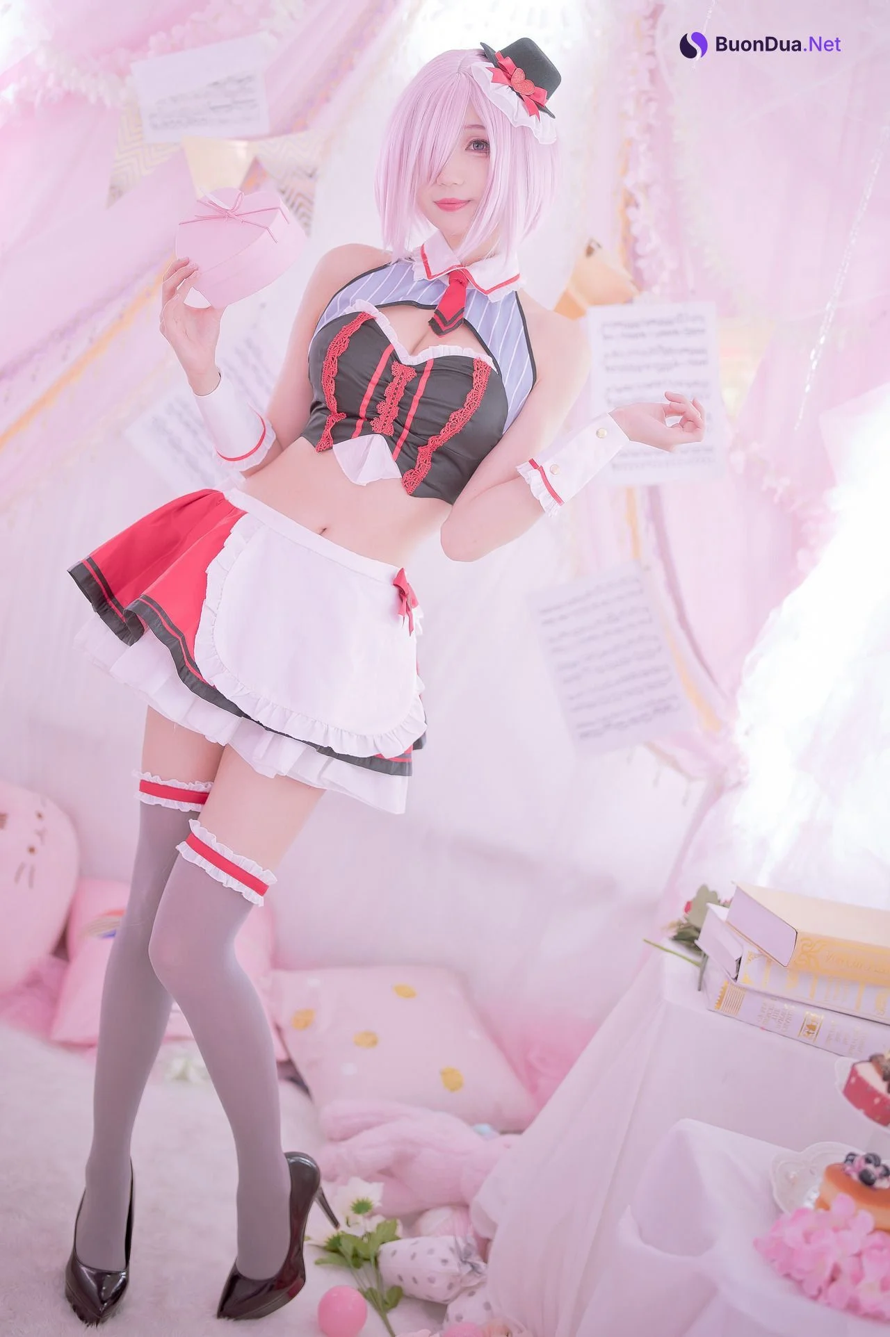 [周叽是可爱兔兔] 玛修情人节 Shielder Mash Kyrielight - Photo 12