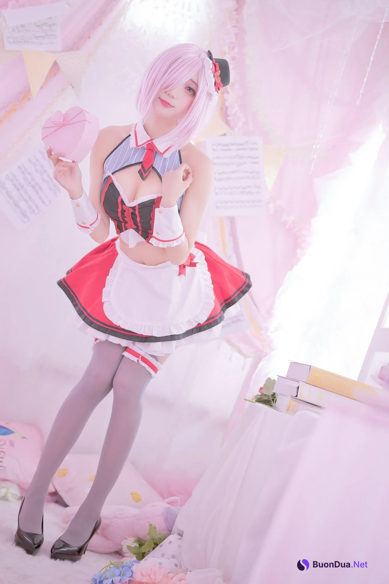 [周叽是可爱兔兔] 玛修情人节 Shielder Mash Kyrielight - Photo 3