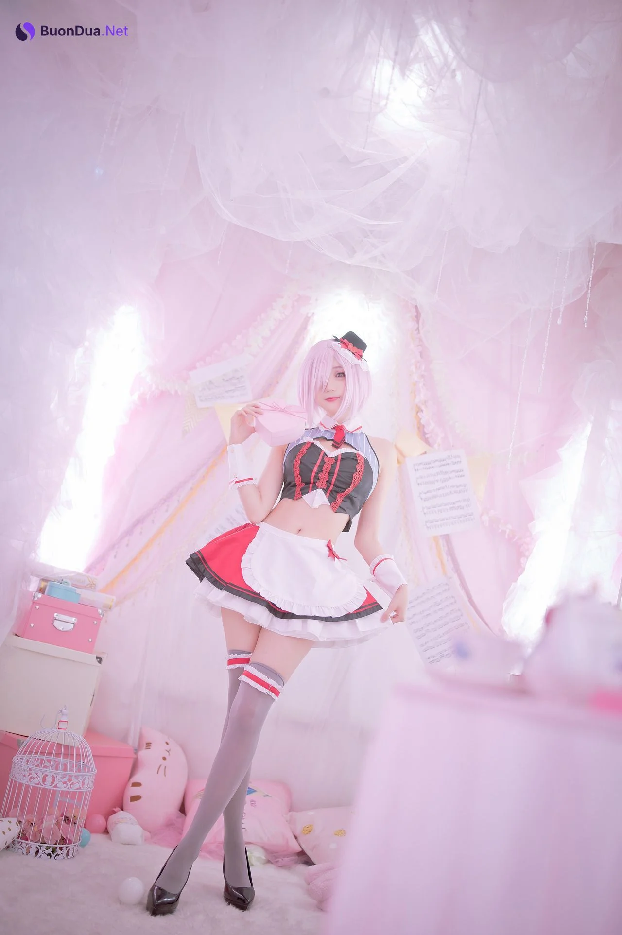 [周叽是可爱兔兔] 玛修情人节 Shielder Mash Kyrielight - Photo 6