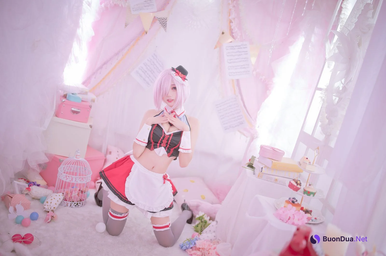 [周叽是可爱兔兔] 玛修情人节 Shielder Mash Kyrielight - Photo 8