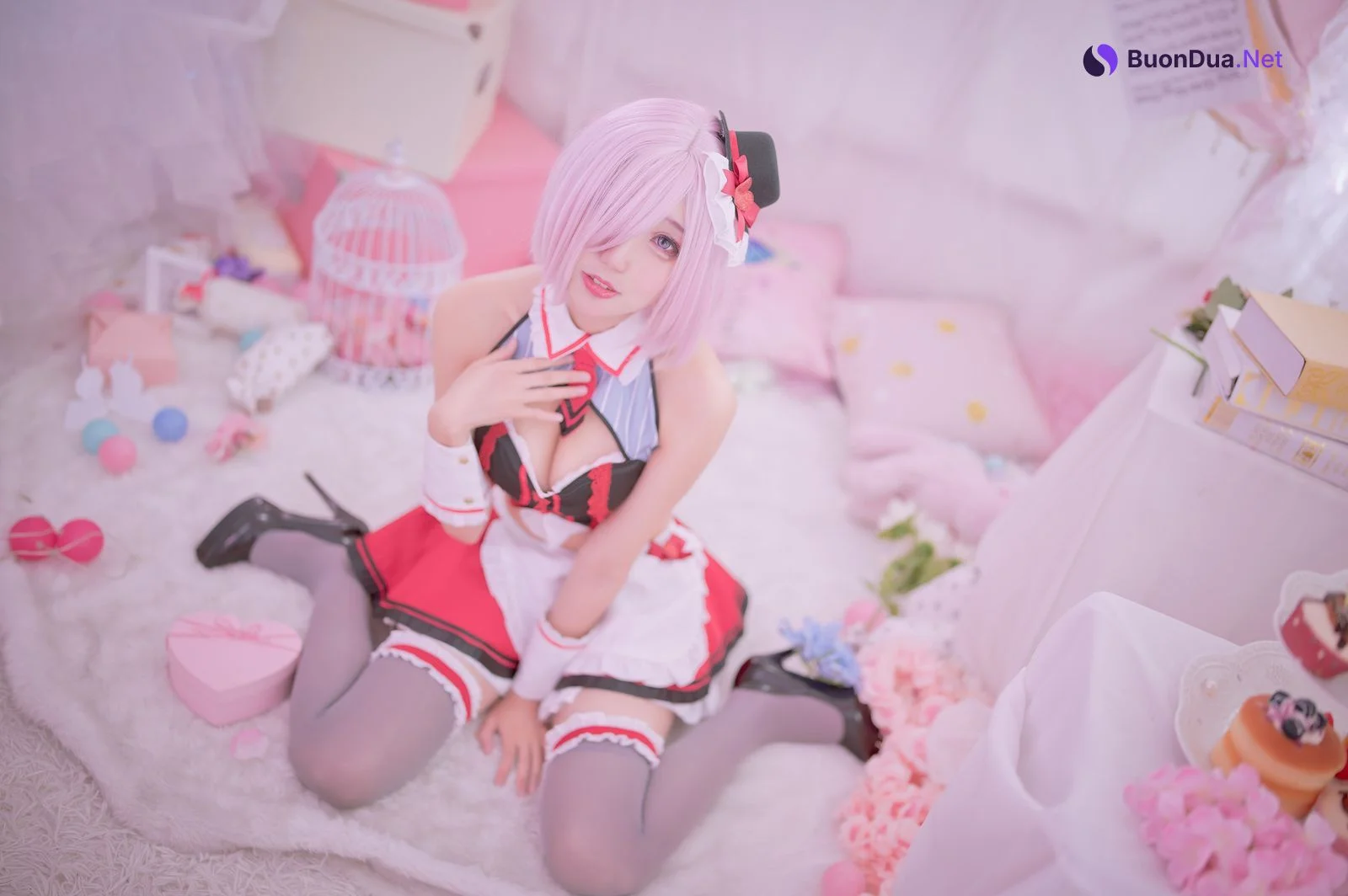 [周叽是可爱兔兔] 玛修情人节 Shielder Mash Kyrielight - Photo 9