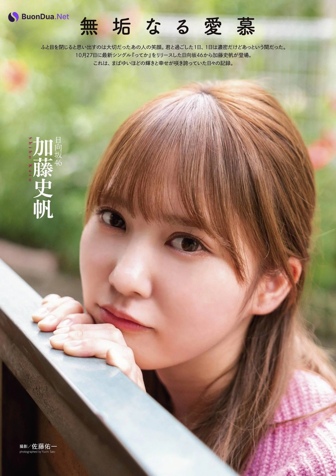 Shiho Kato 加藤史帆, ENTAME 2021.12 (月刊エンタメ 2021年12月号) - Photo 5