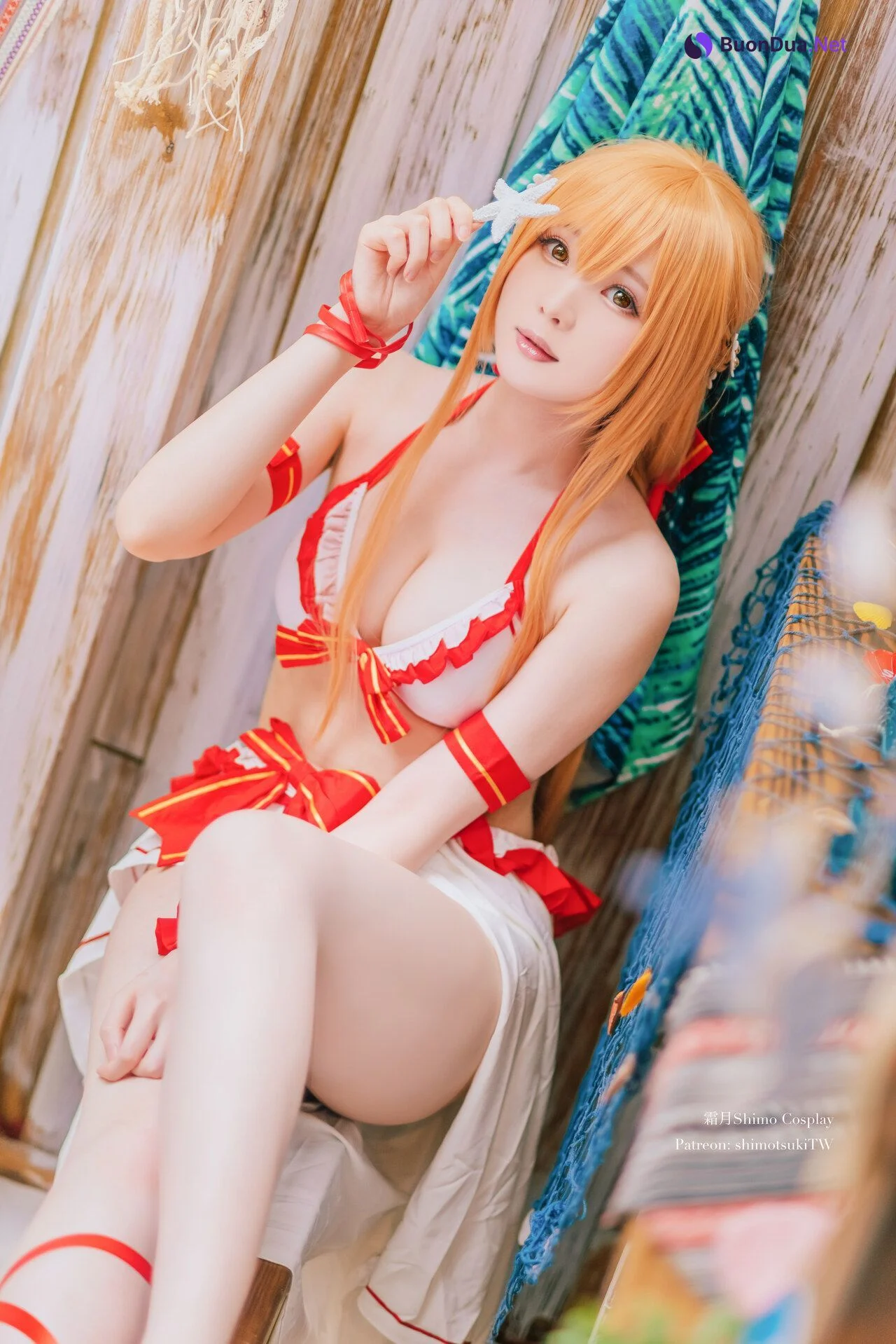 [霜月shimo] Asuna Yuuki 結城明日奈 Swimsuit Version - Photo 13