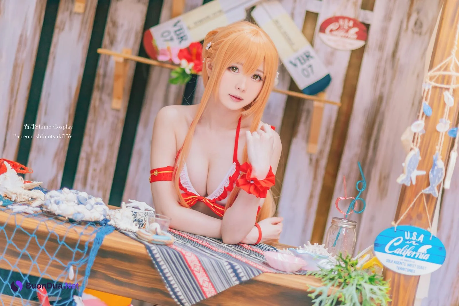 [霜月shimo] Asuna Yuuki 結城明日奈 Swimsuit Version - Photo 14