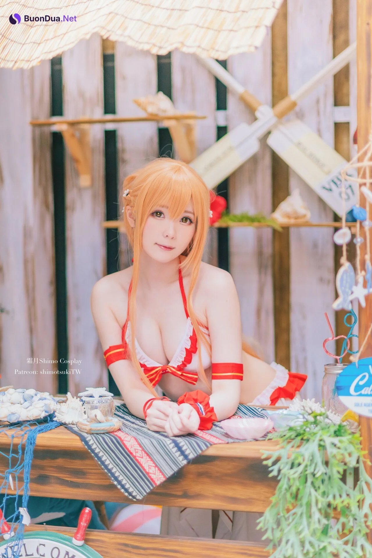 [霜月shimo] Asuna Yuuki 結城明日奈 Swimsuit Version - Photo 15