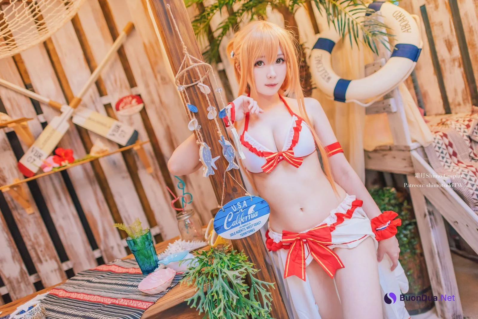 [霜月shimo] Asuna Yuuki 結城明日奈 Swimsuit Version - Photo 16