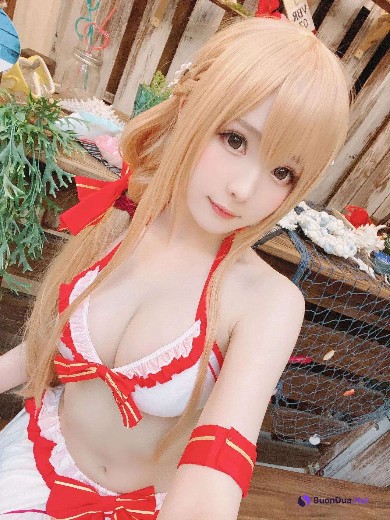 [霜月shimo] Asuna Yuuki 結城明日奈 Swimsuit Version - Photo 18