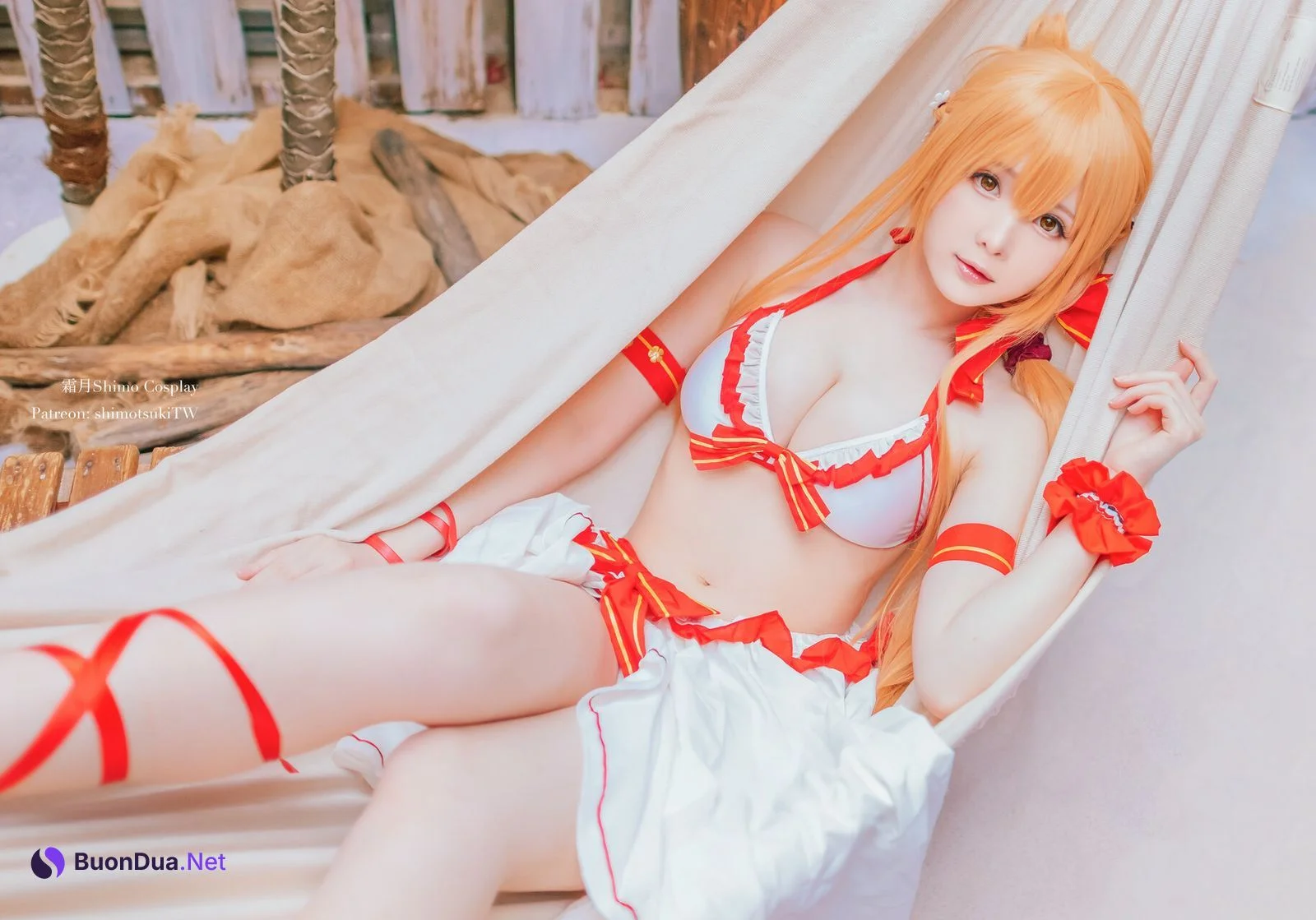 [霜月shimo] Asuna Yuuki 結城明日奈 Swimsuit Version - Photo 5