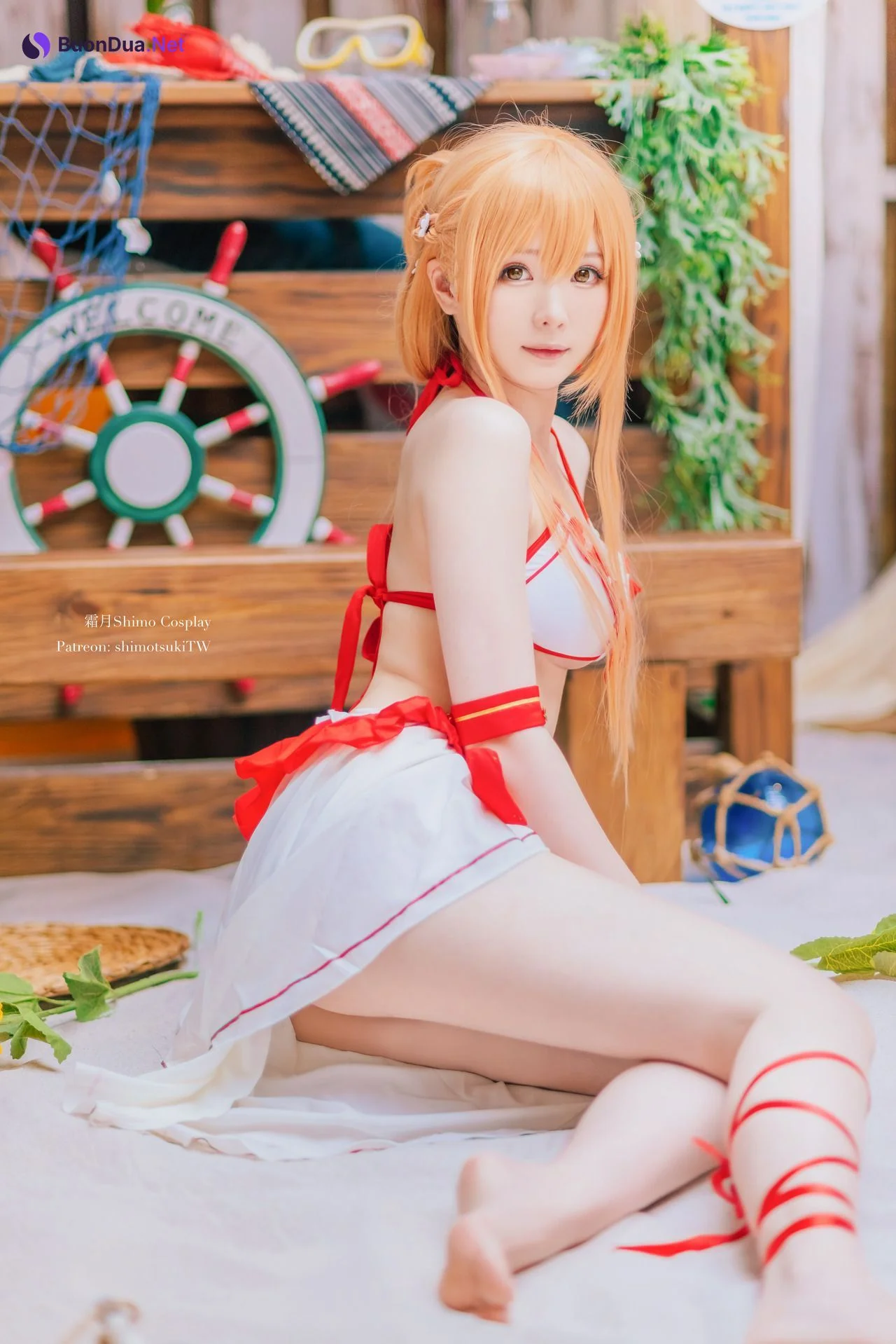 [霜月shimo] Asuna Yuuki 結城明日奈 Swimsuit Version - Photo 6