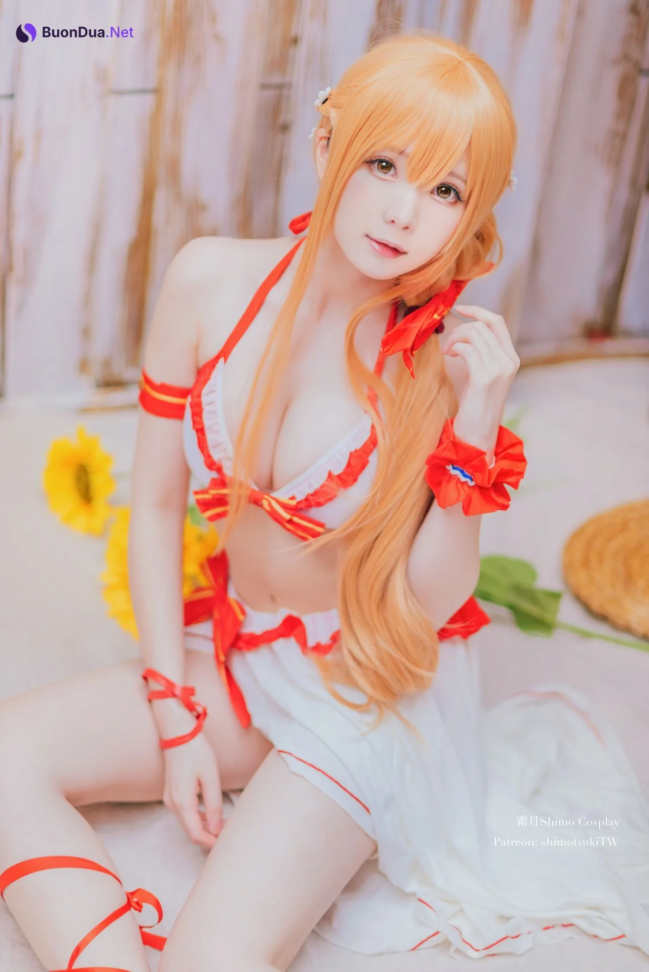 [霜月shimo] Asuna Yuuki 結城明日奈 Swimsuit Version - Photo 8