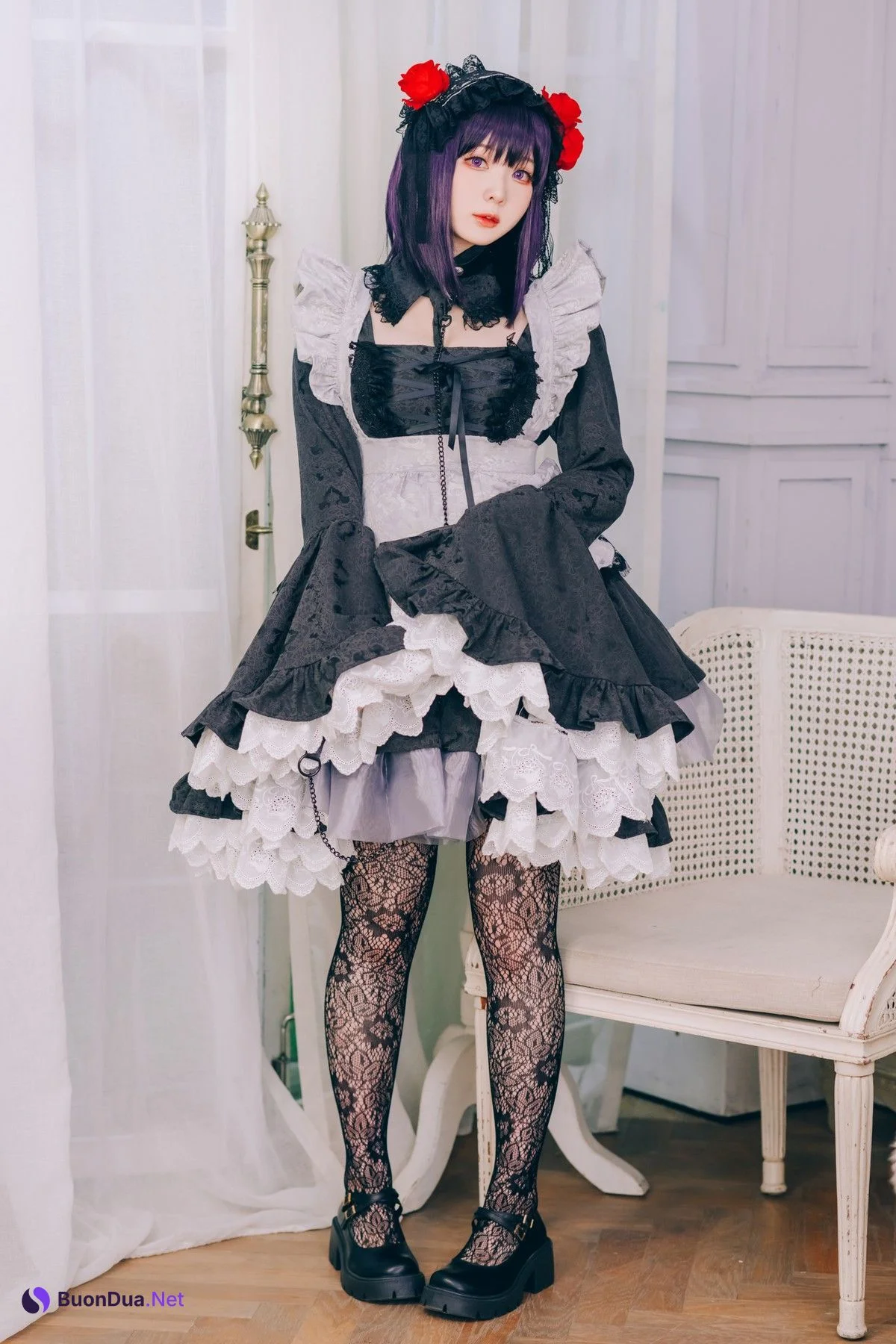 霜月shimo Cosplay 更衣人偶 黑江雫 - 照片 2