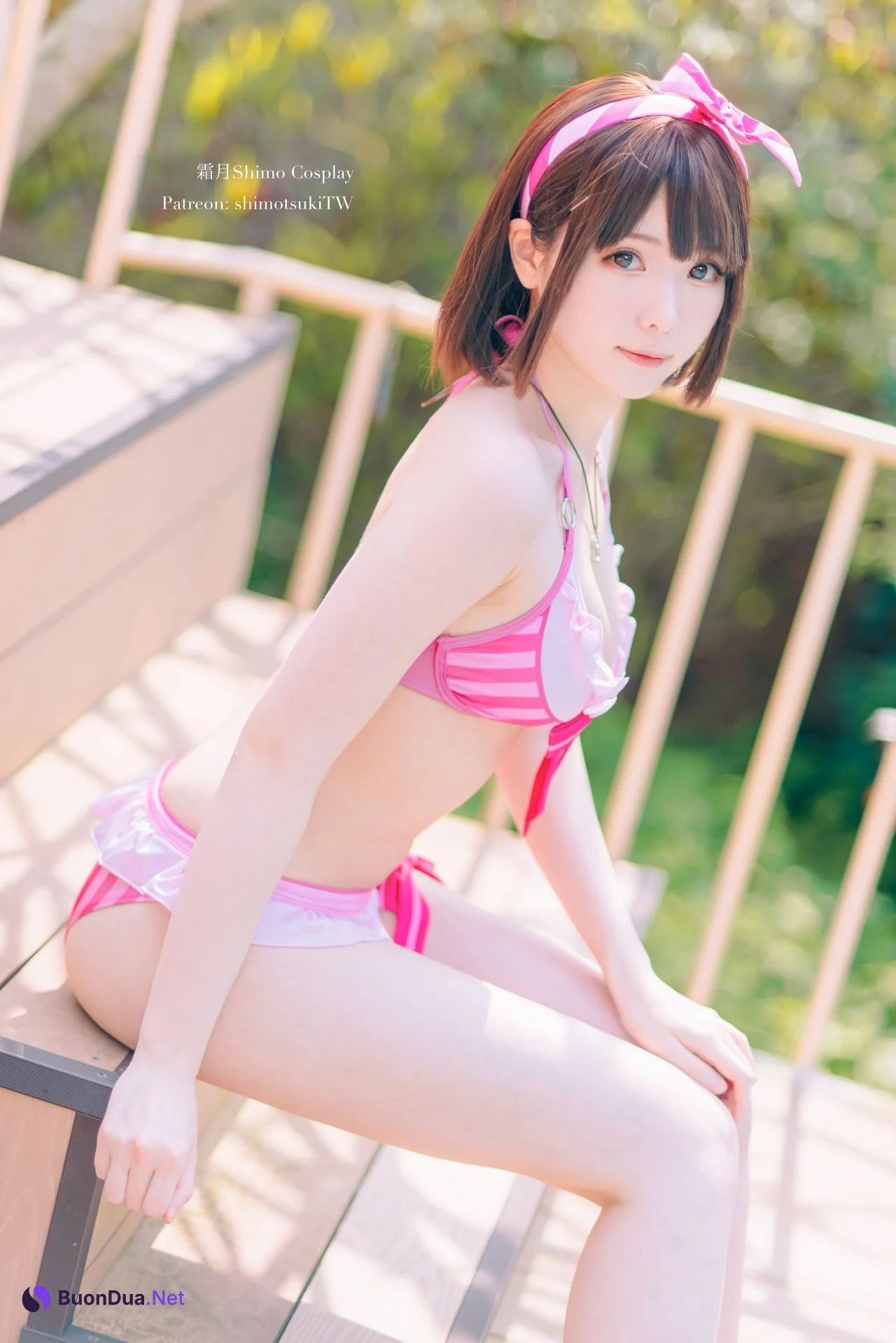 [霜月shimo] Megumi Kato 加藤恵 Swimsuit Version - Photo 10