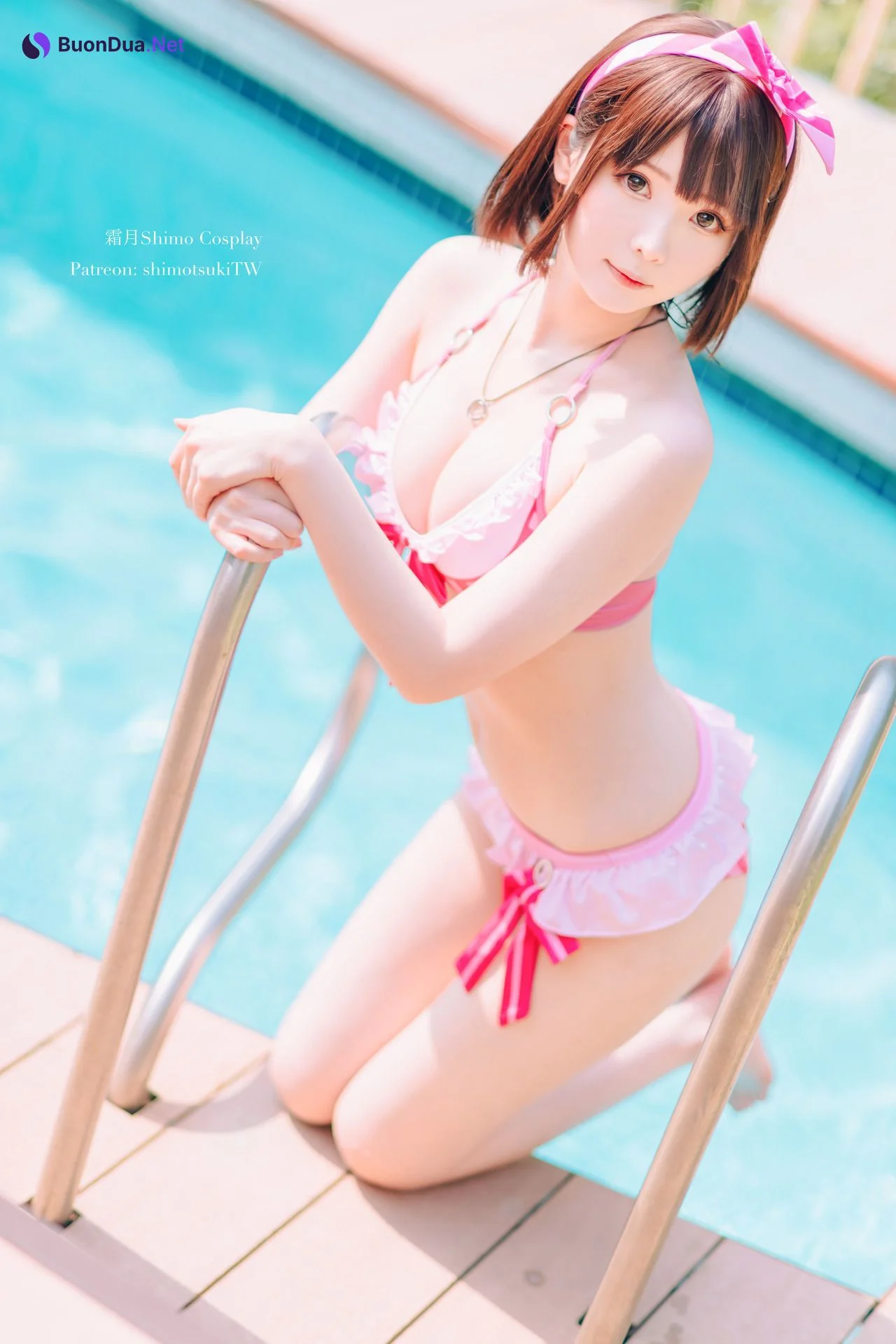 [霜月shimo] Megumi Kato 加藤恵 Swimsuit Version - Photo 14