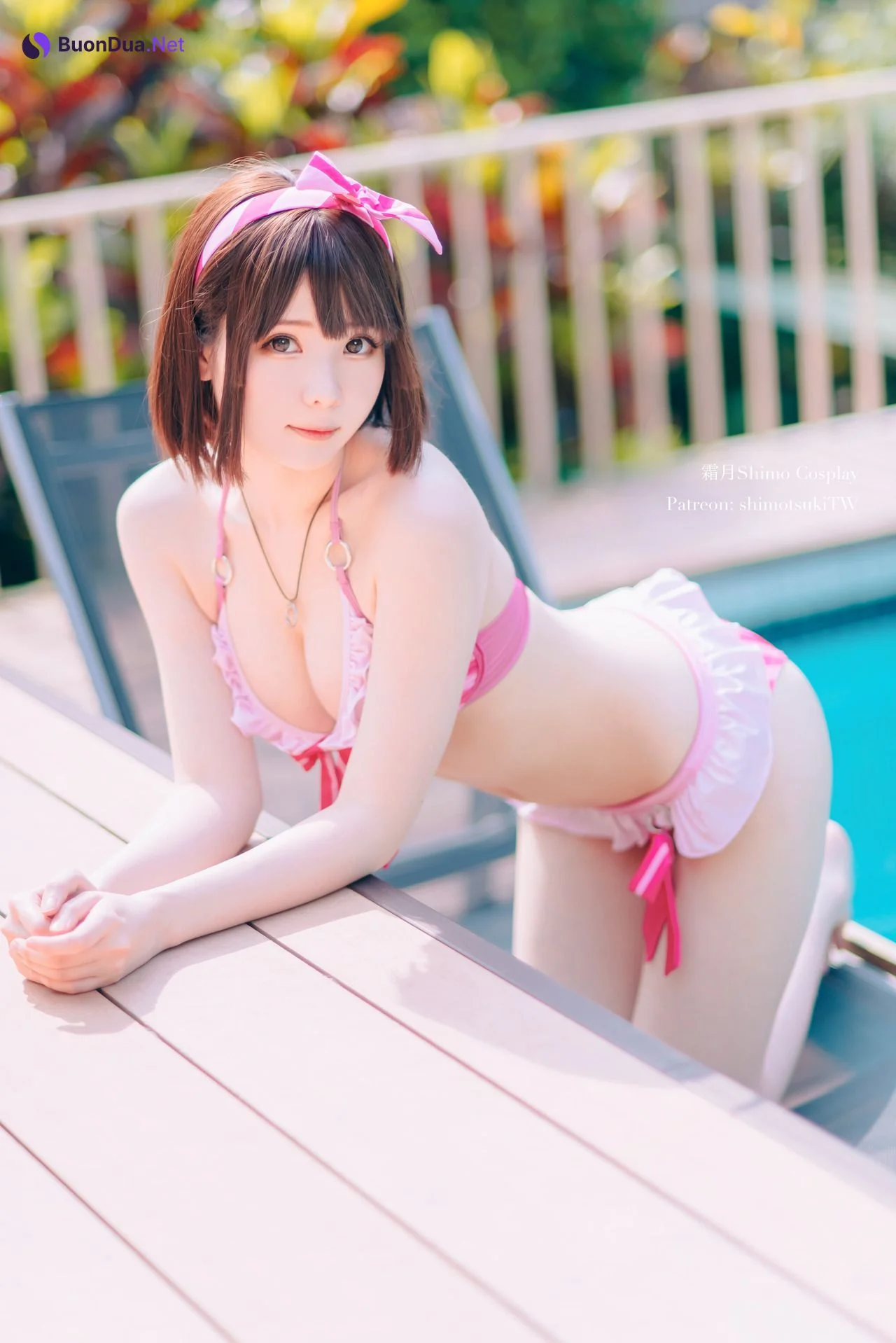 [霜月shimo] Megumi Kato 加藤恵 Swimsuit Version - Photo 15
