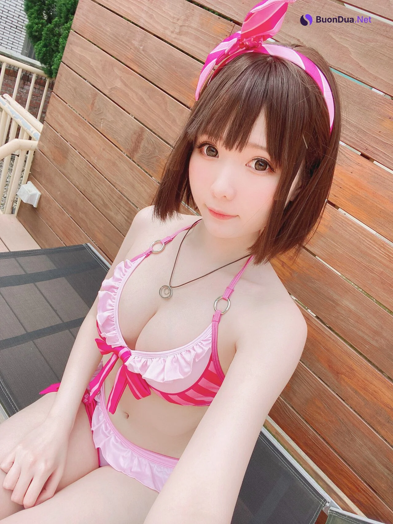[霜月shimo] Megumi Kato 加藤恵 Swimsuit Version - Photo 17