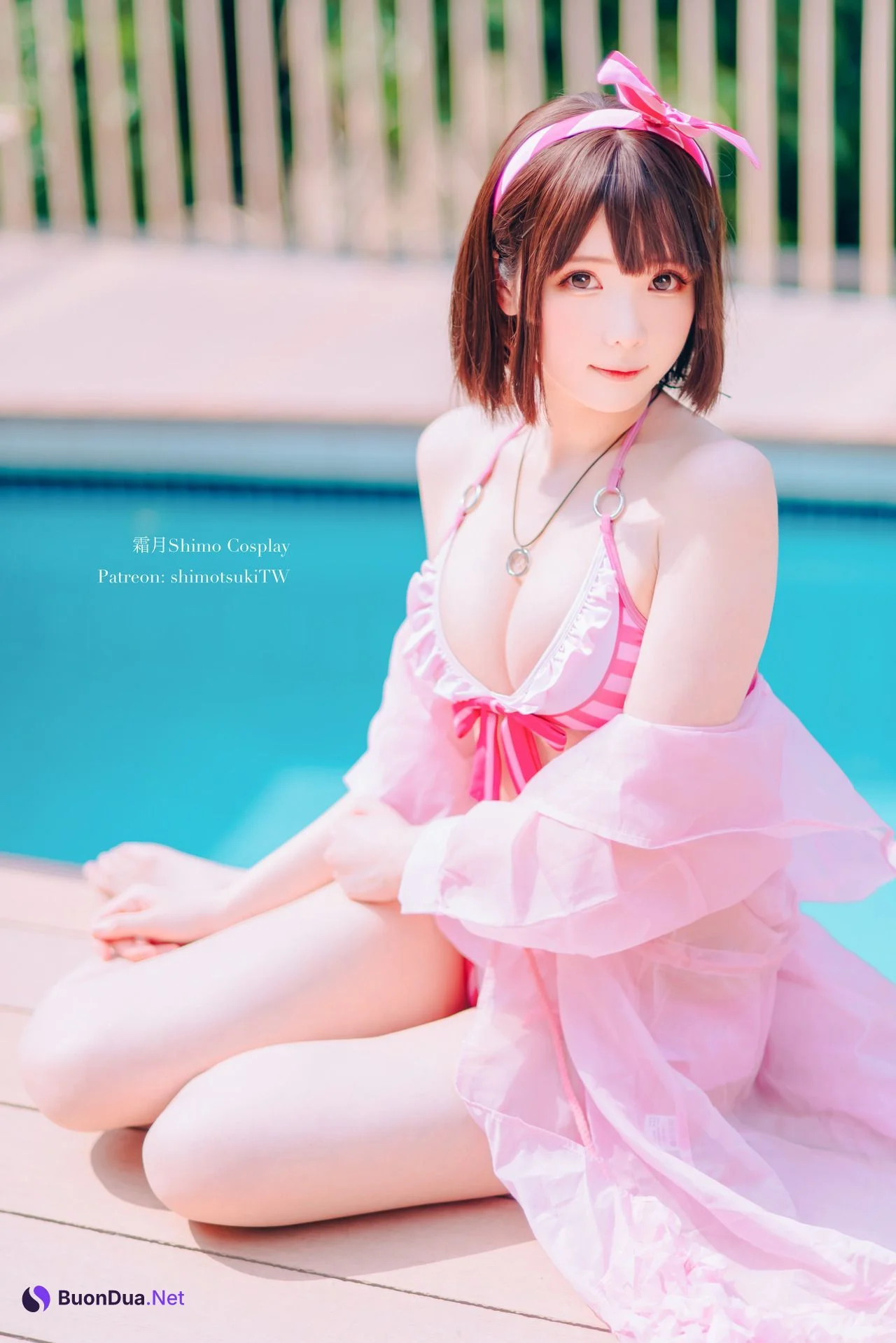 [霜月shimo] Megumi Kato 加藤恵 Swimsuit Version - Photo 3