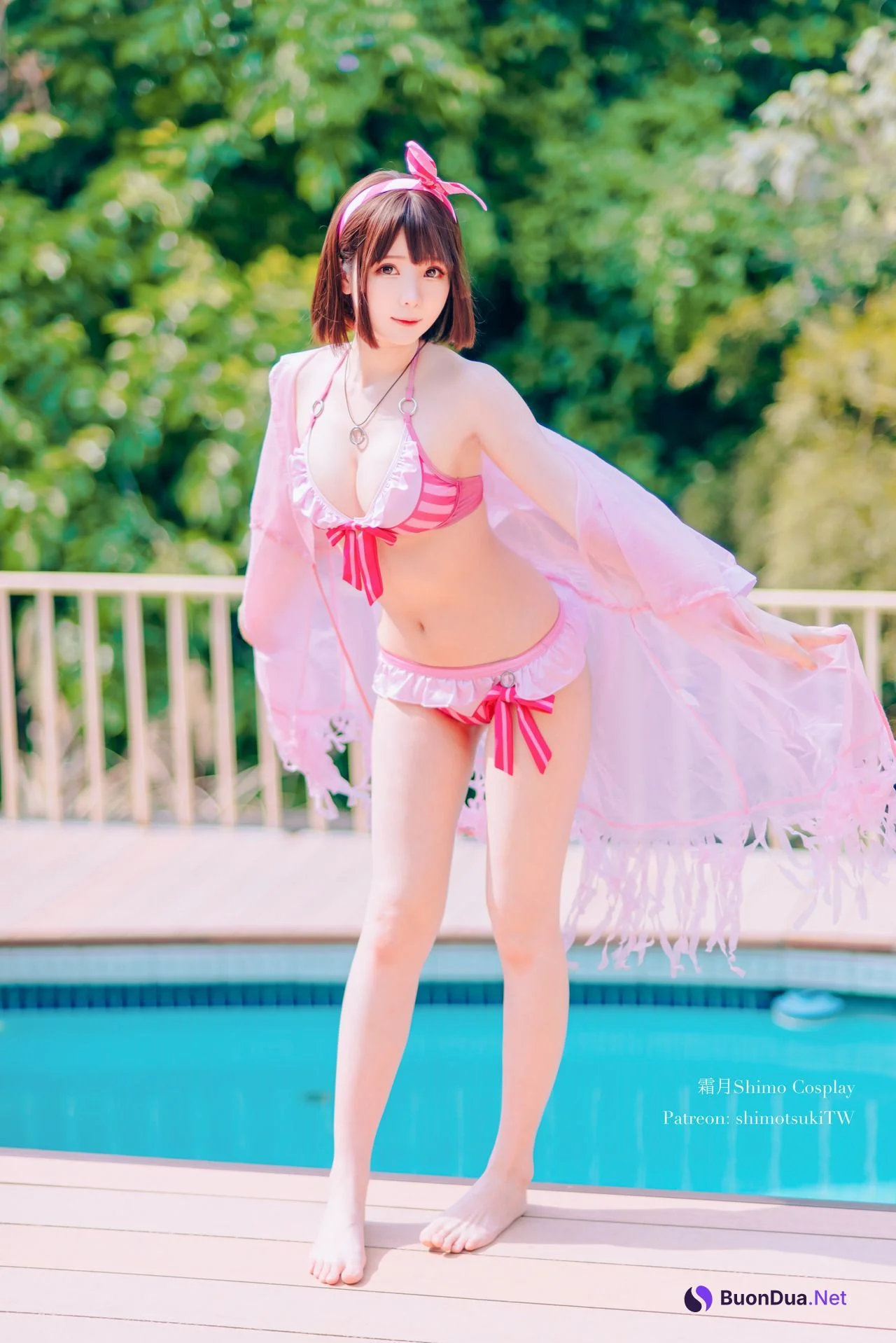 [霜月shimo] Megumi Kato 加藤恵 Swimsuit Version - Photo 5