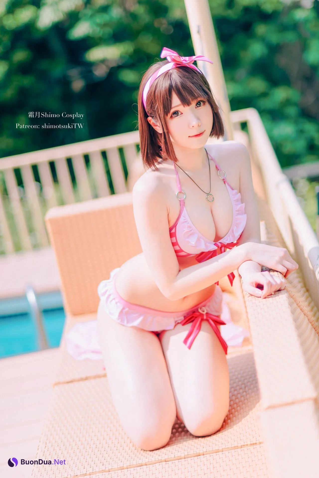 [霜月shimo] Megumi Kato 加藤恵 Swimsuit Version - Photo 6