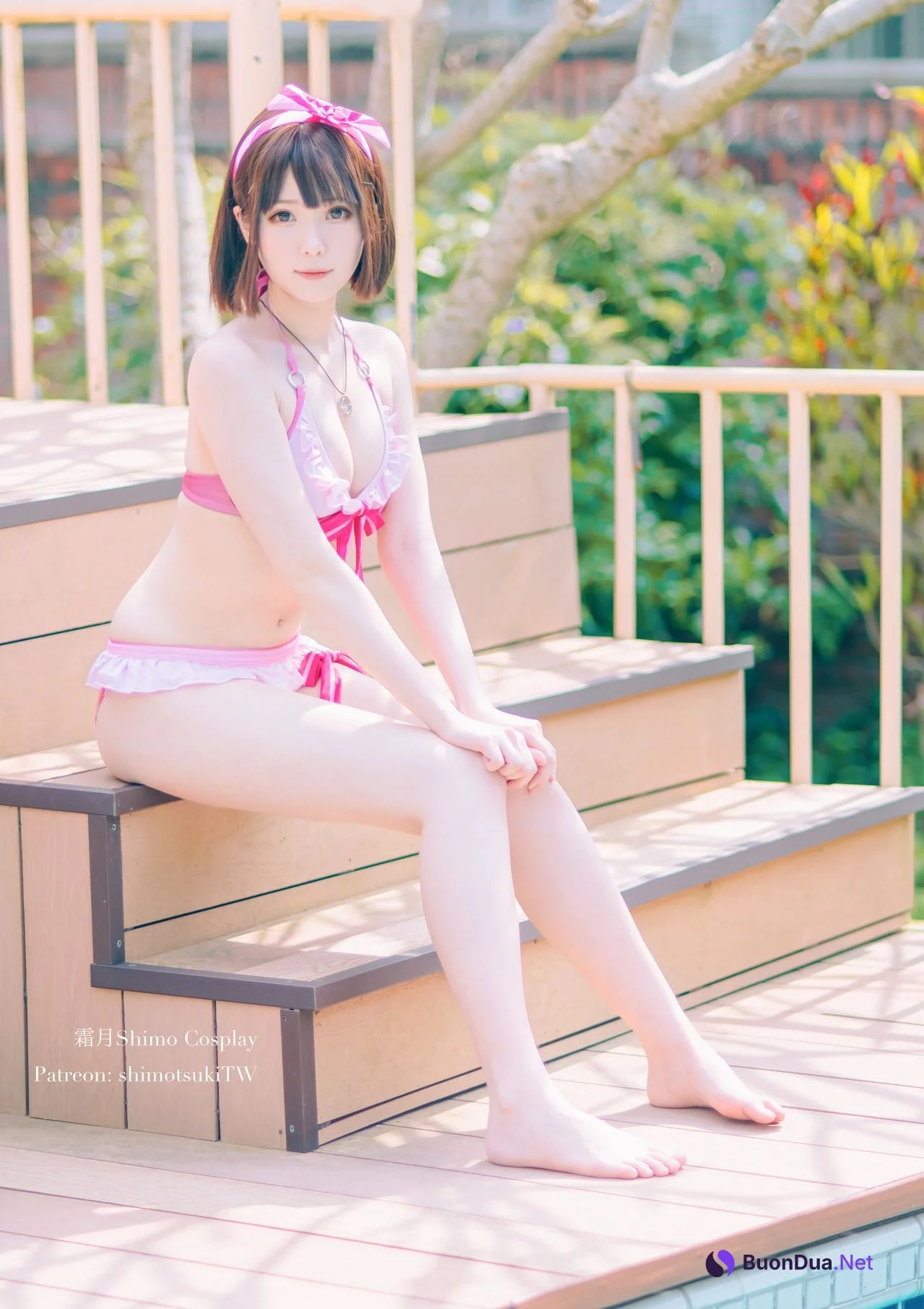 [霜月shimo] Megumi Kato 加藤恵 Swimsuit Version - Photo 9