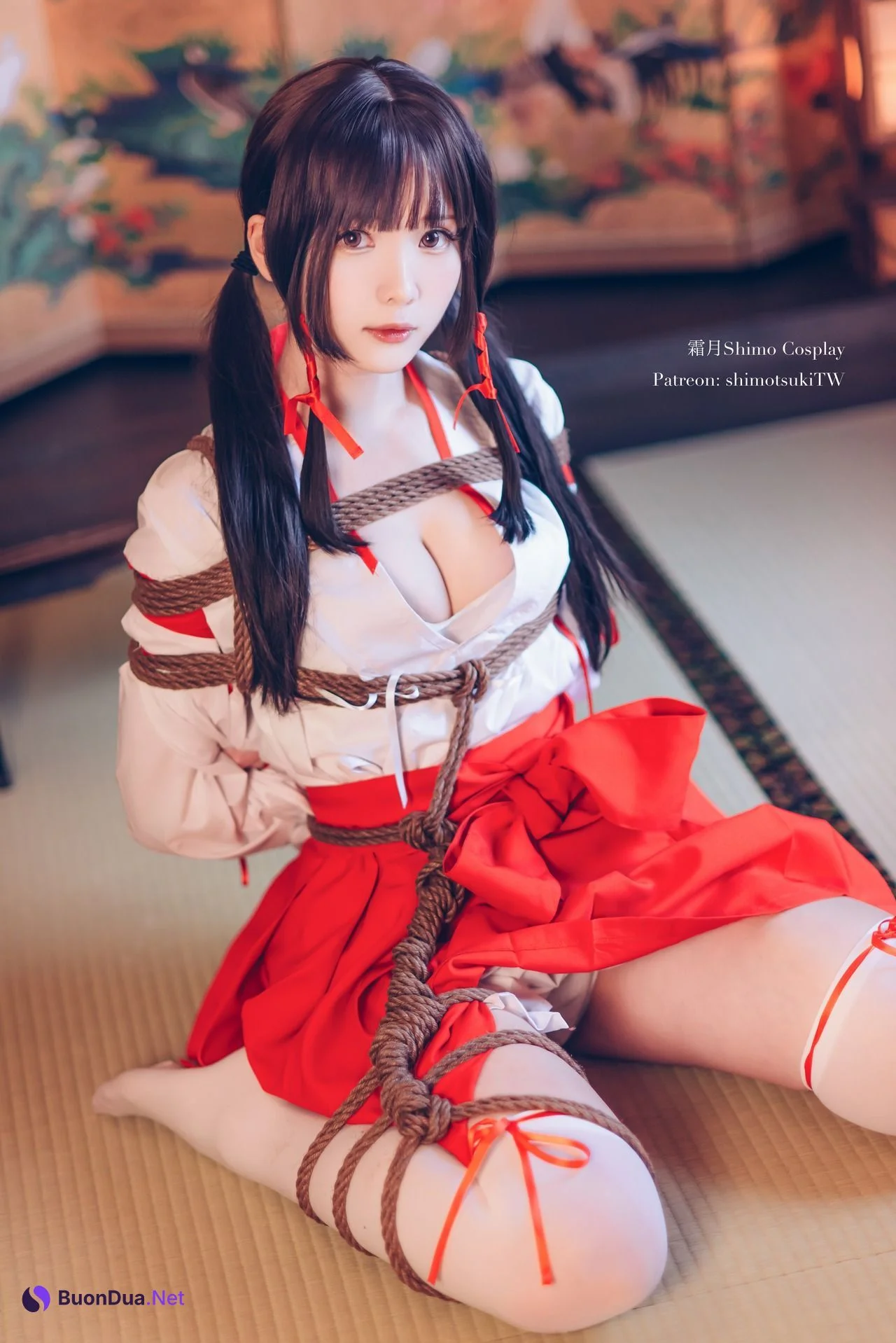 [霜月shimo] 巫女捆绑 Miko Bundle - 写真 10