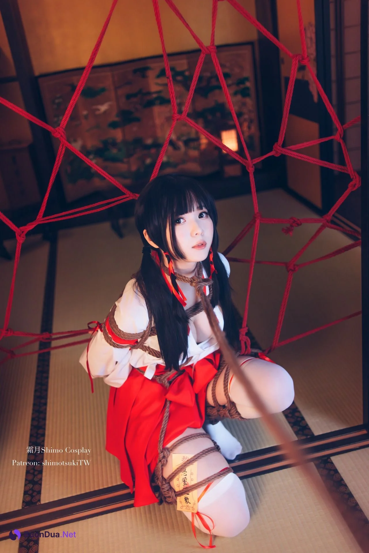 [霜月shimo] 巫女捆绑 Miko Bundle - 写真 11