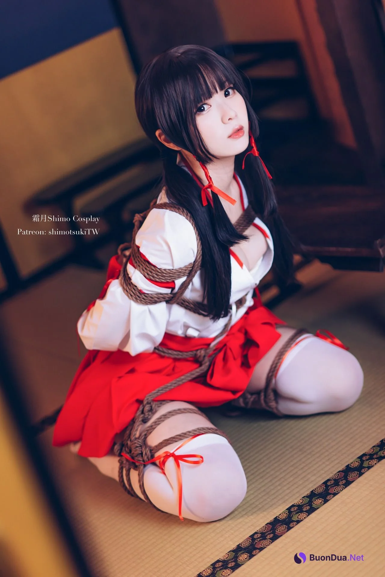 [霜月shimo] 巫女捆绑 Miko Bundle - 写真 12