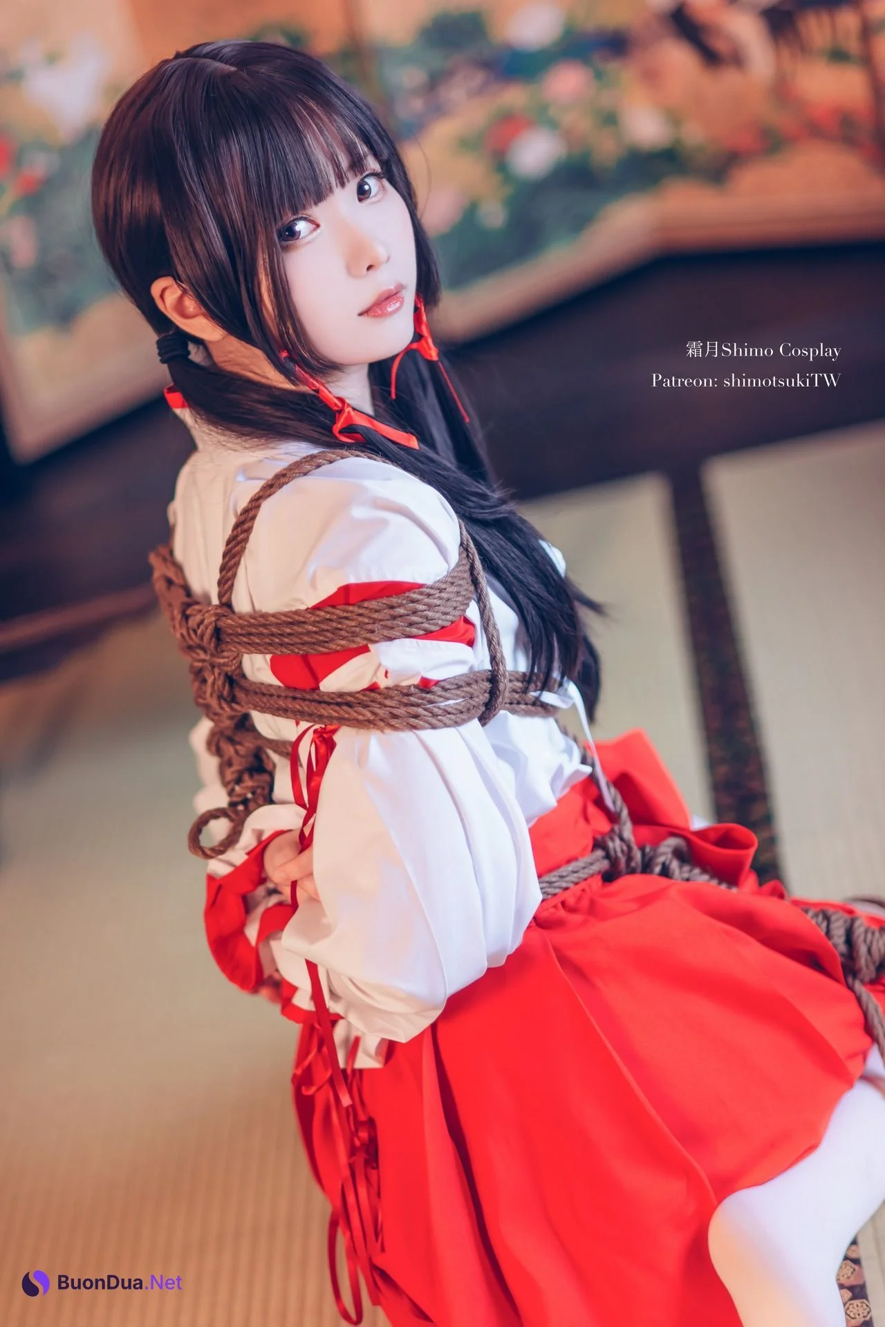 [霜月shimo] 巫女捆绑 Miko Bundle - 写真 15