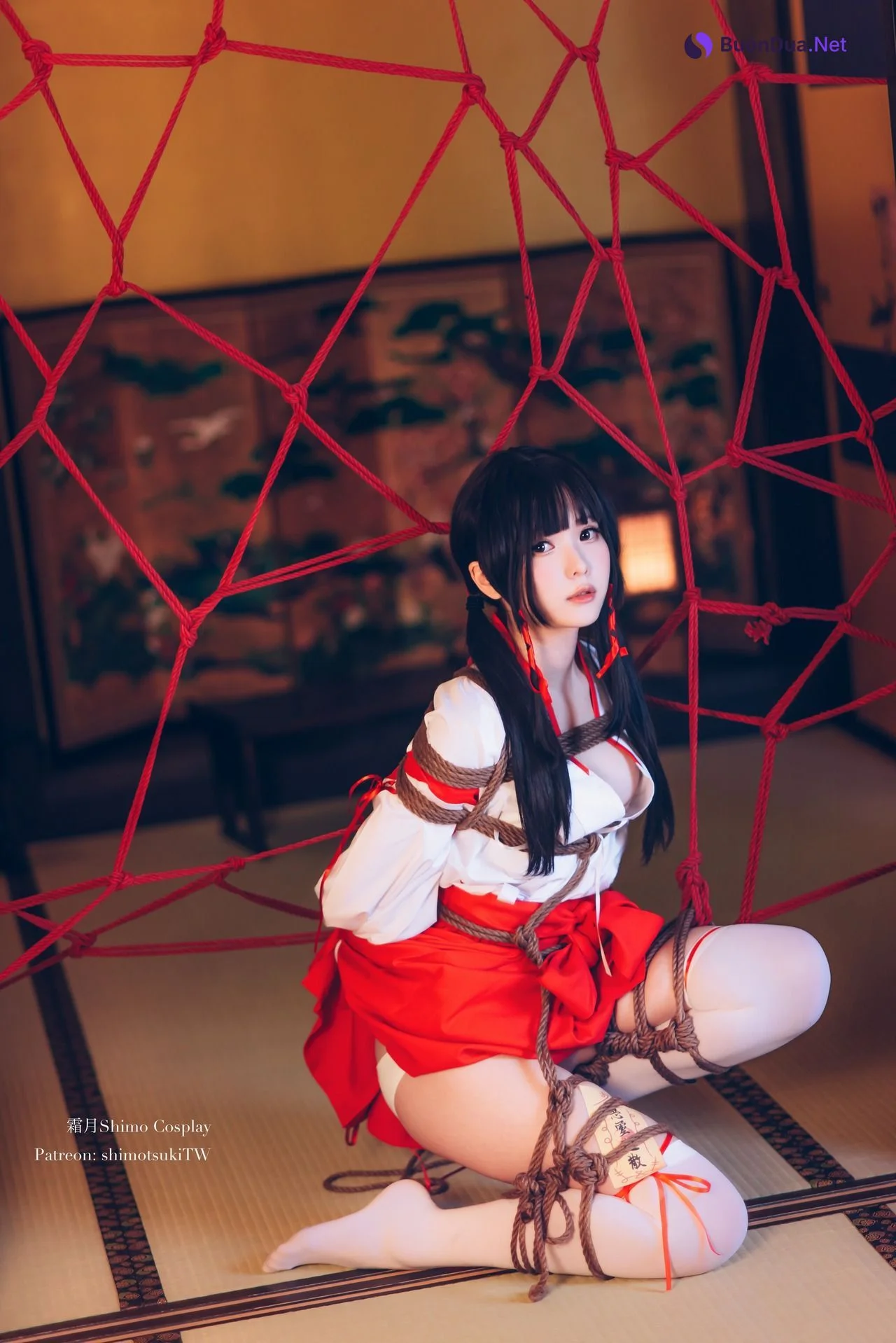 [霜月shimo] 巫女捆绑 Miko Bundle - 写真 16