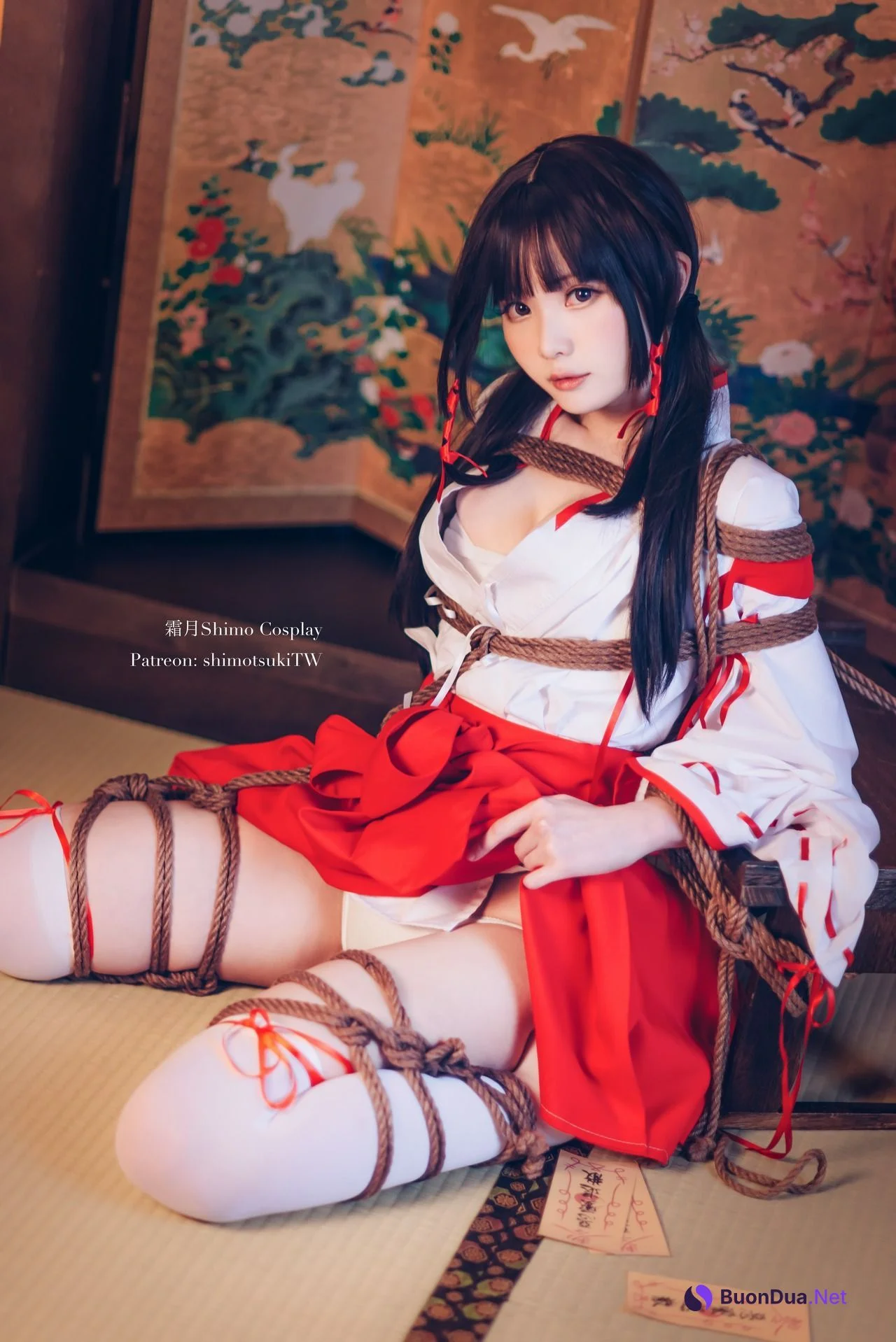 [霜月shimo] 巫女捆绑 Miko Bundle - 写真 17