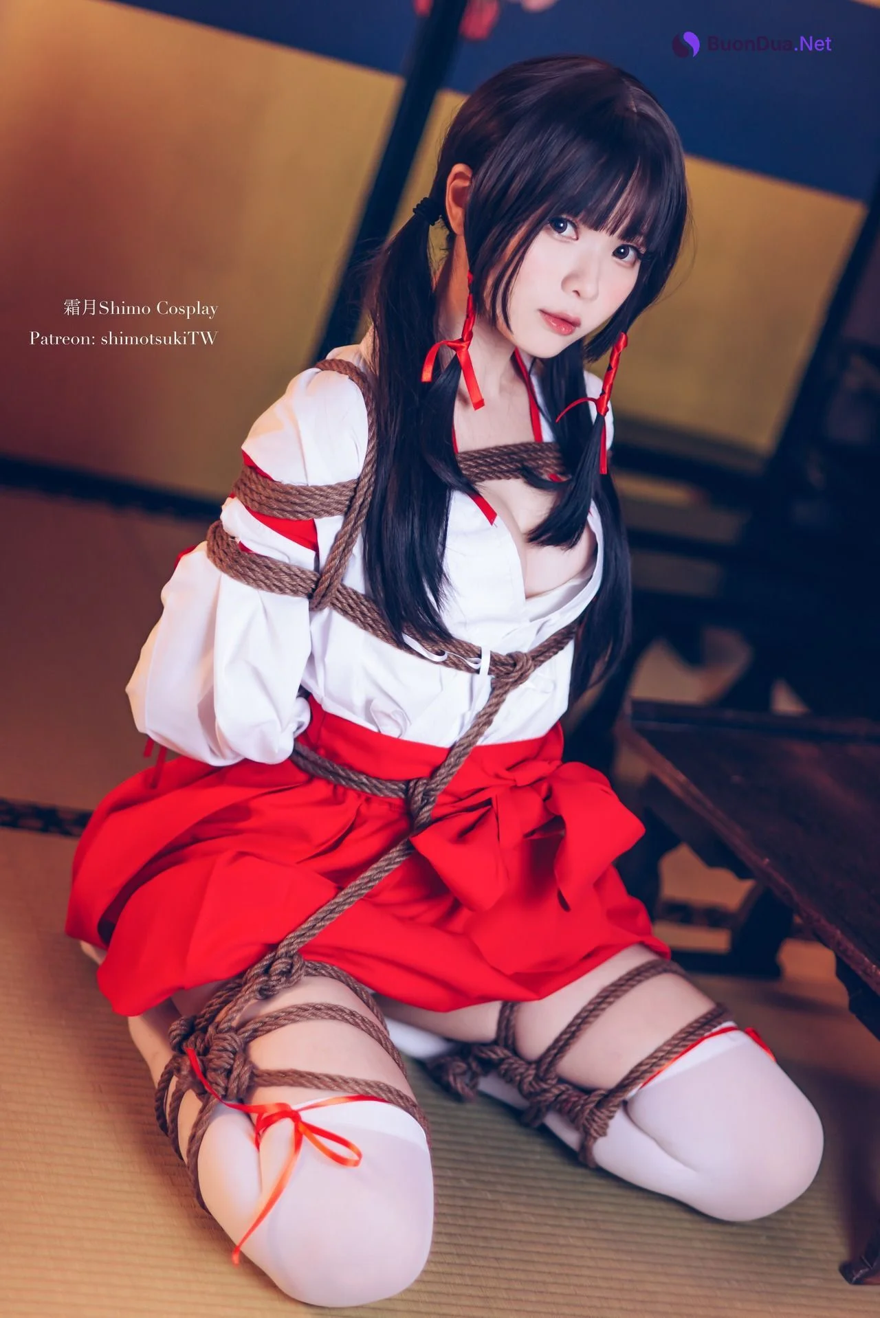 [霜月shimo] 巫女捆绑 Miko Bundle - 写真 19