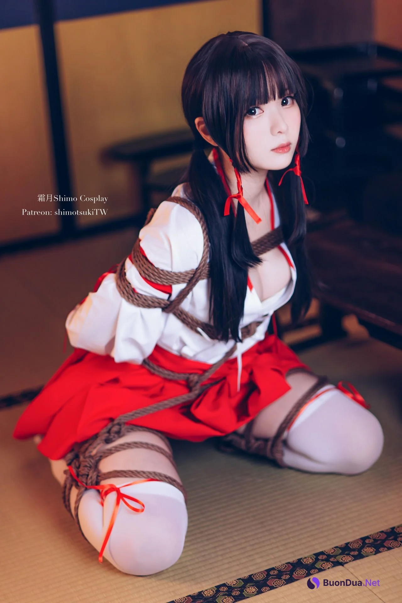 [霜月shimo] 巫女捆绑 Miko Bundle - 写真 4