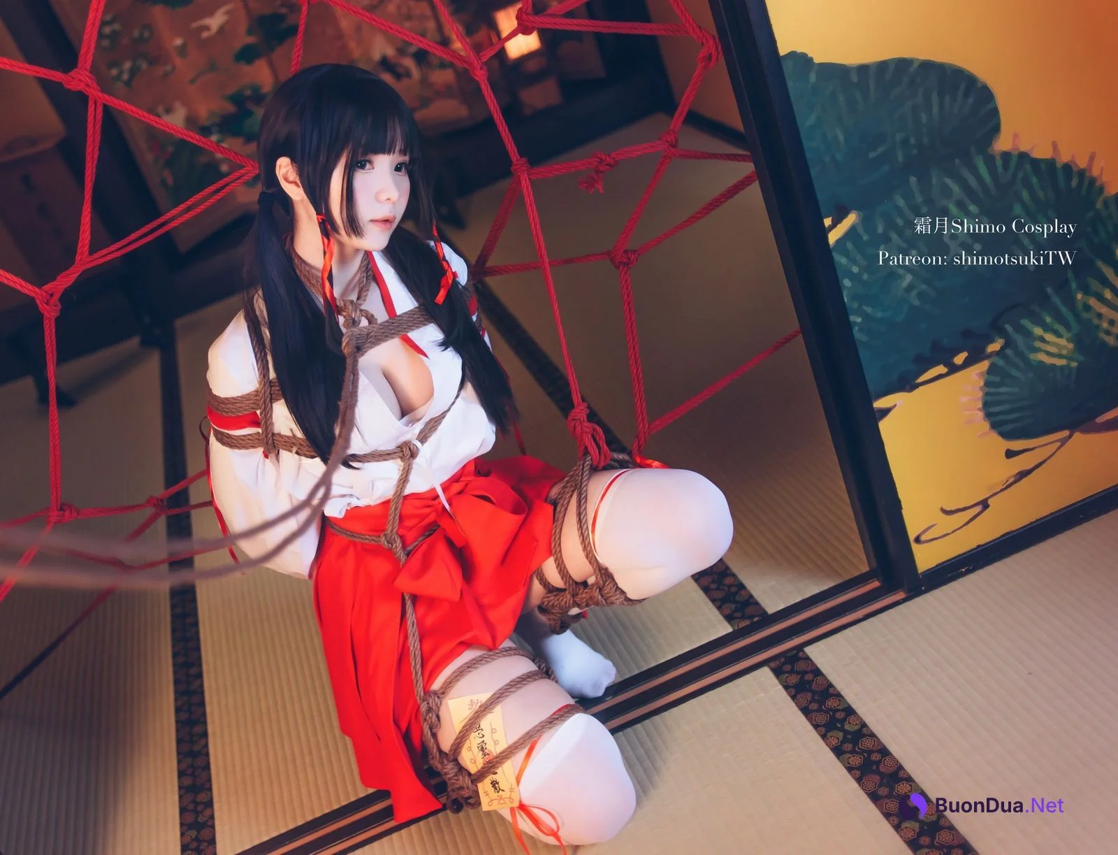 [霜月shimo] 巫女捆绑 Miko Bundle - 写真 6