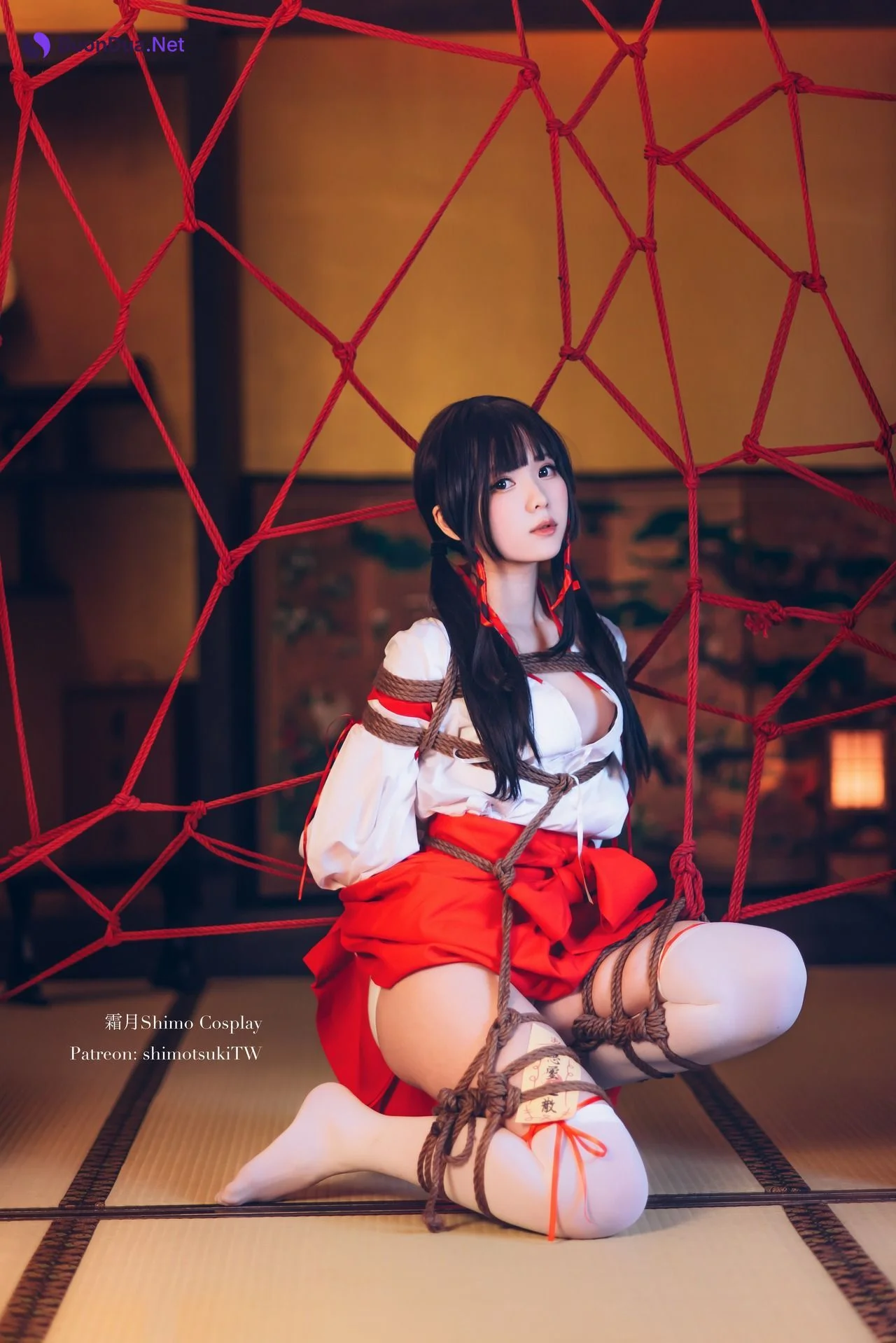 [霜月shimo] 巫女捆绑 Miko Bundle - 写真 7