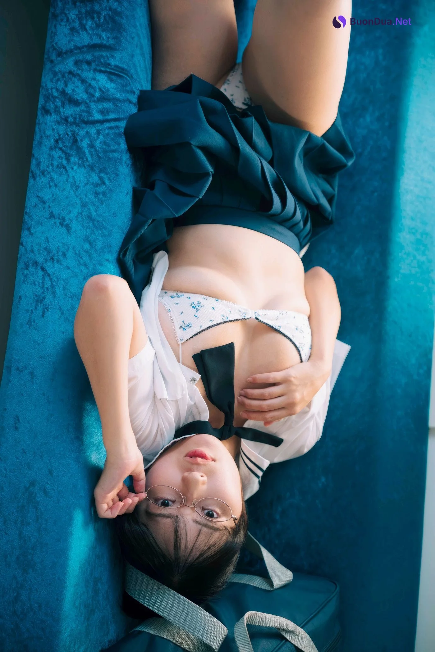 Shio Natsuka 夏佳しお, アイドルワン I-One サンプル版 地味巨乳最強説 - Photo 20