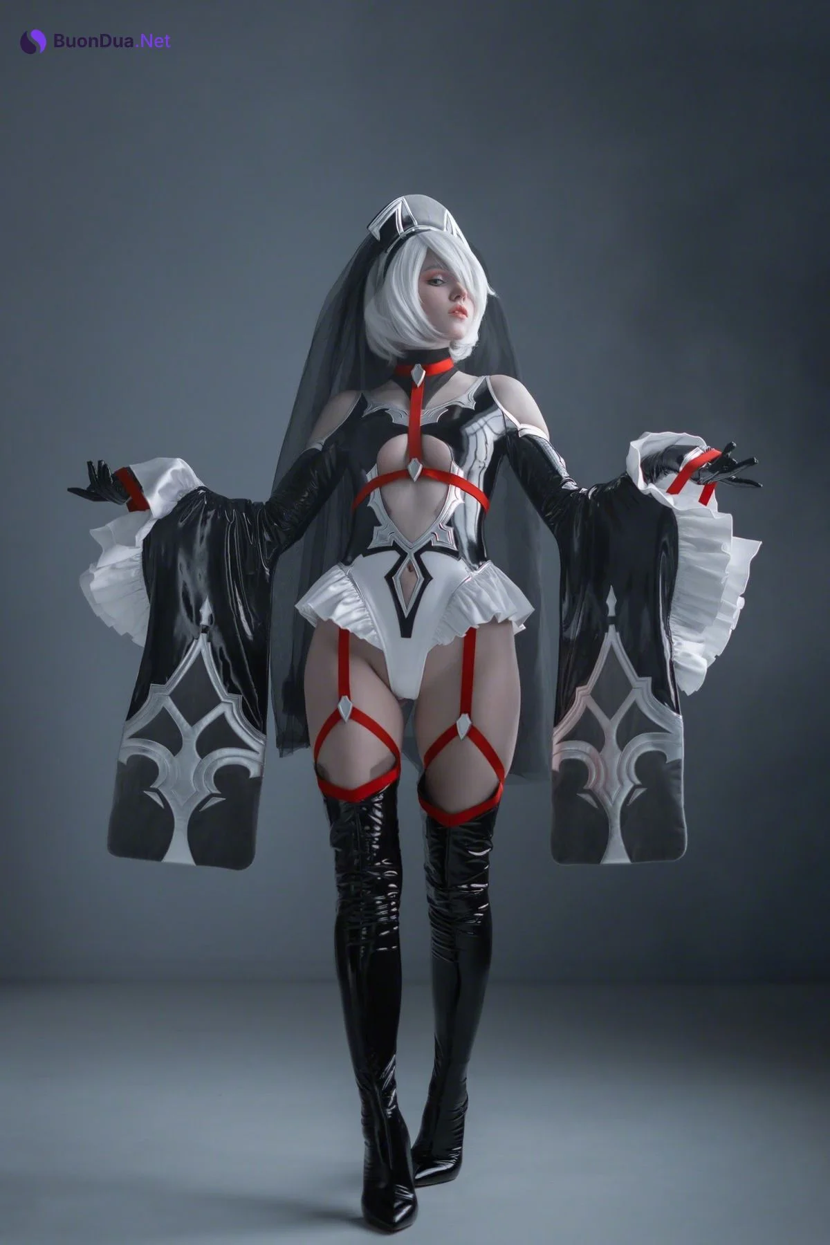 Shirogane Cosplay 2B ヨルハ２号Ｂ型 Bride Ver. - Photo 10