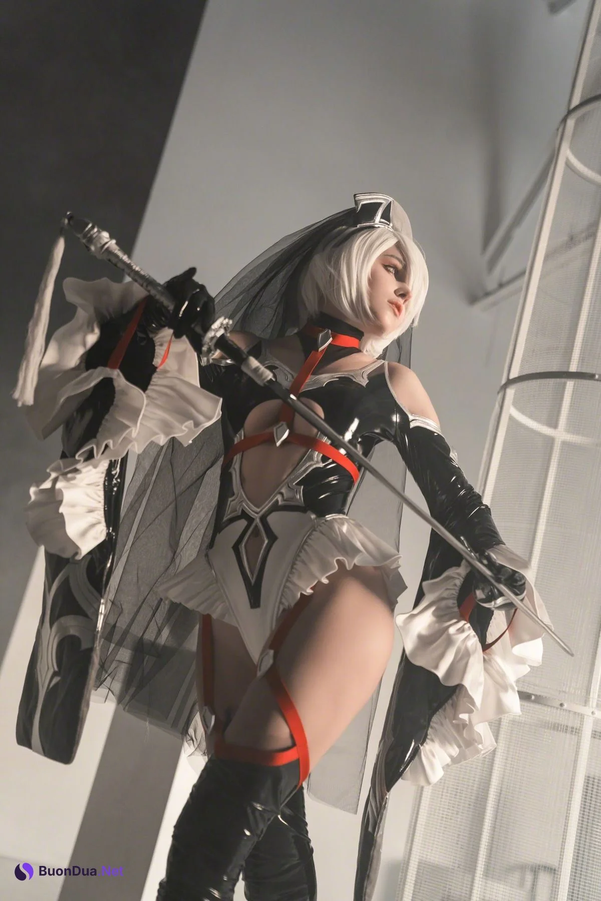 Shirogane Cosplay 2B ヨルハ２号Ｂ型 Bride Ver. - Photo 2