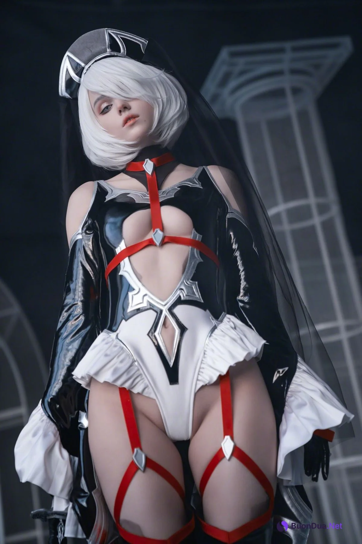 Shirogane Cosplay 2B ヨルハ２号Ｂ型 Bride Ver. - Photo 4