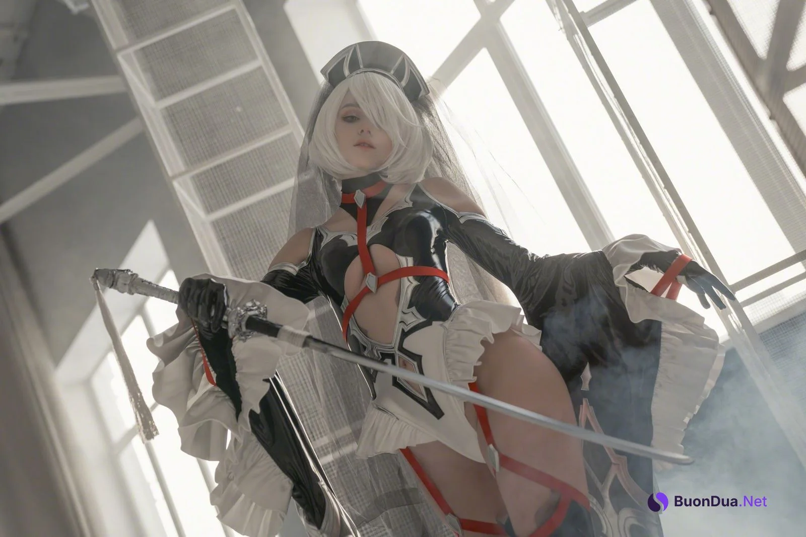 Shirogane Cosplay 2B ヨルハ２号Ｂ型 Bride Ver. - Photo 7