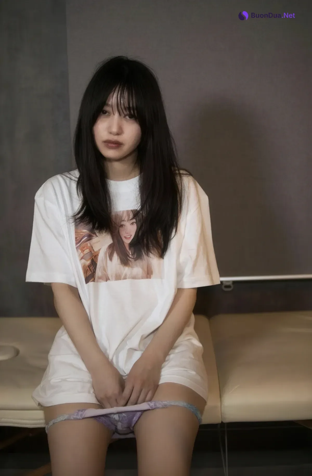 Shizuka Saito 斉藤静, セミヌード写真集 密室 大きなお尻に理想のオディライン どこかえっちな雰囲気を纏ったセクシーな美女があなたを禁断の世界へ Set.01 - Photo 12